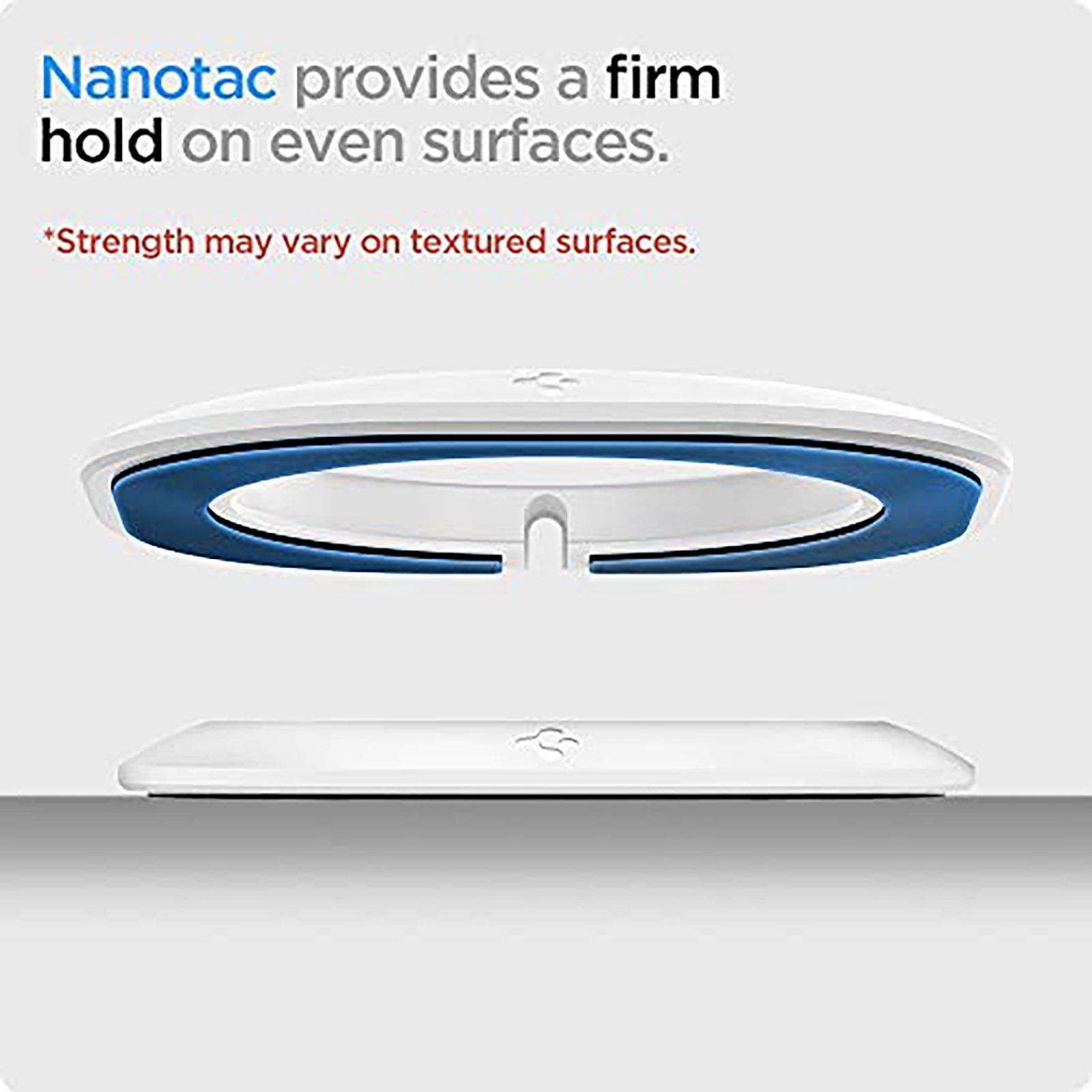 spigen Mag Fit Thermoplastic Polyurethane Charger Case For Apple MagSafe (Nanotac Technology, AMP02563, White)_5