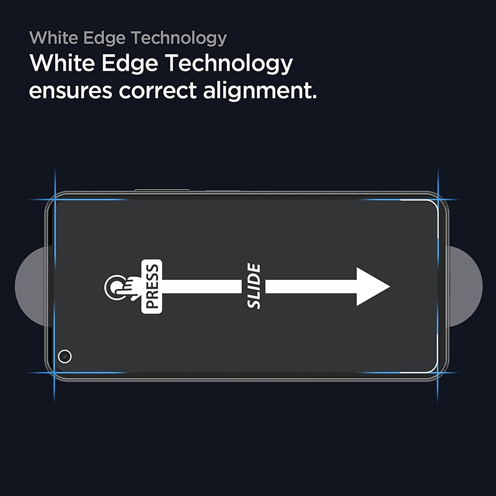 spigen GLAStR Slim Tempered Glass for Mi 11 Lite (Bubble Proof)_4