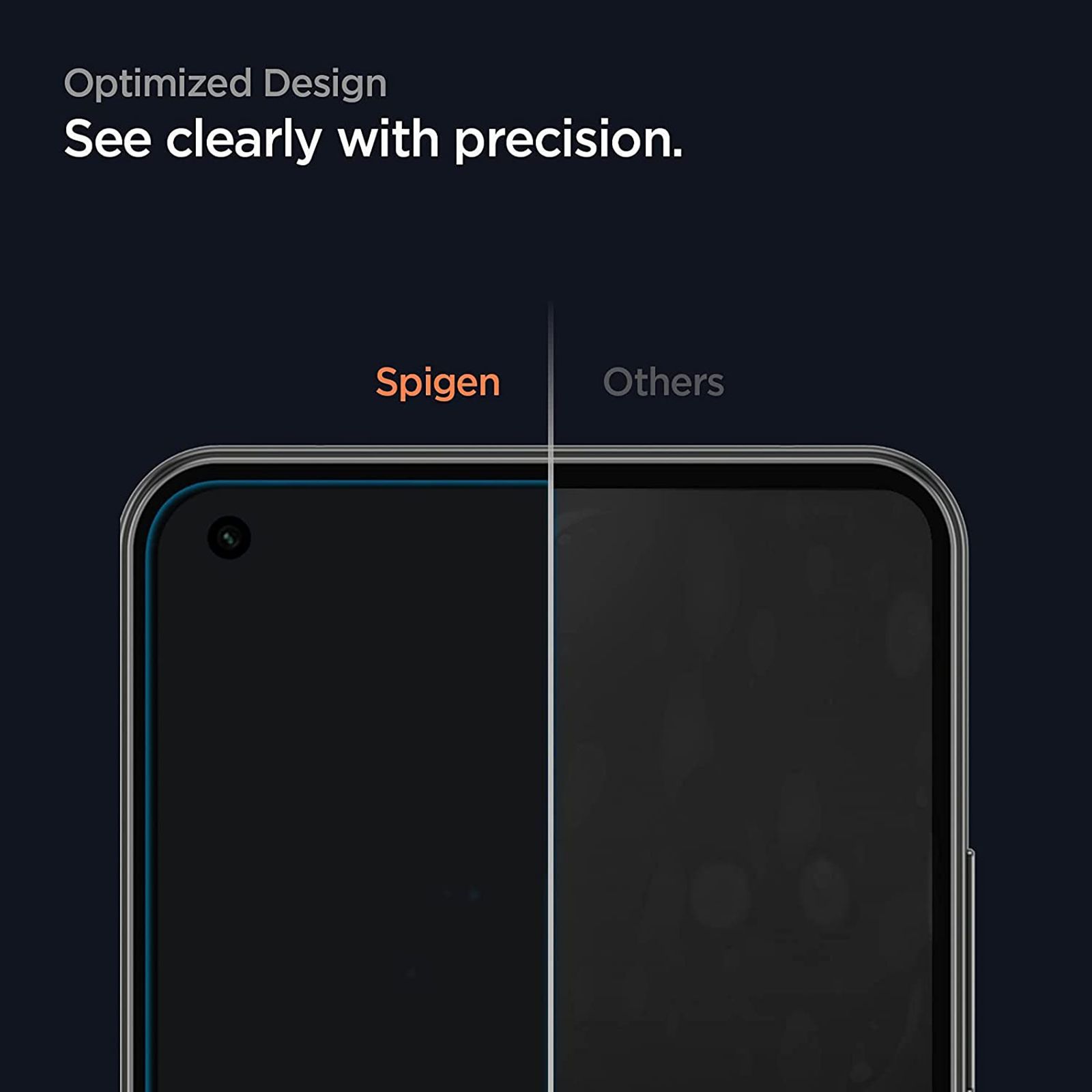 spigen GLAStR Slim Tempered Glass for Mi 11 Lite (Bubble Proof)_9
