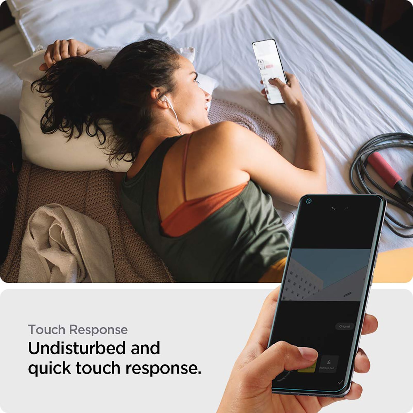 spigen Neo Flex Tempered Glass for Mi 11, 11 Pro, 11 Ultra (Scratch Resistant)_5