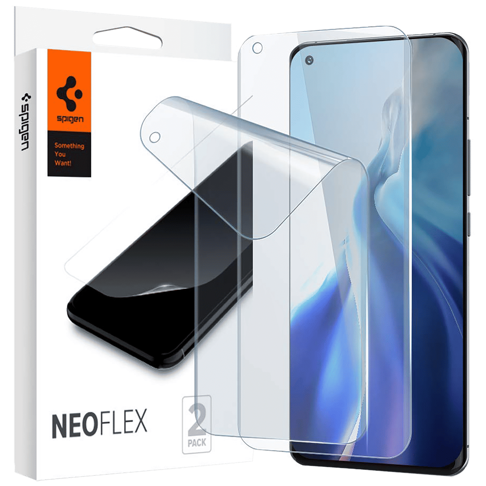 spigen Neo Flex Tempered Glass for Mi 11, 11 Pro, 11 Ultra (Scratch Resistant)_1
