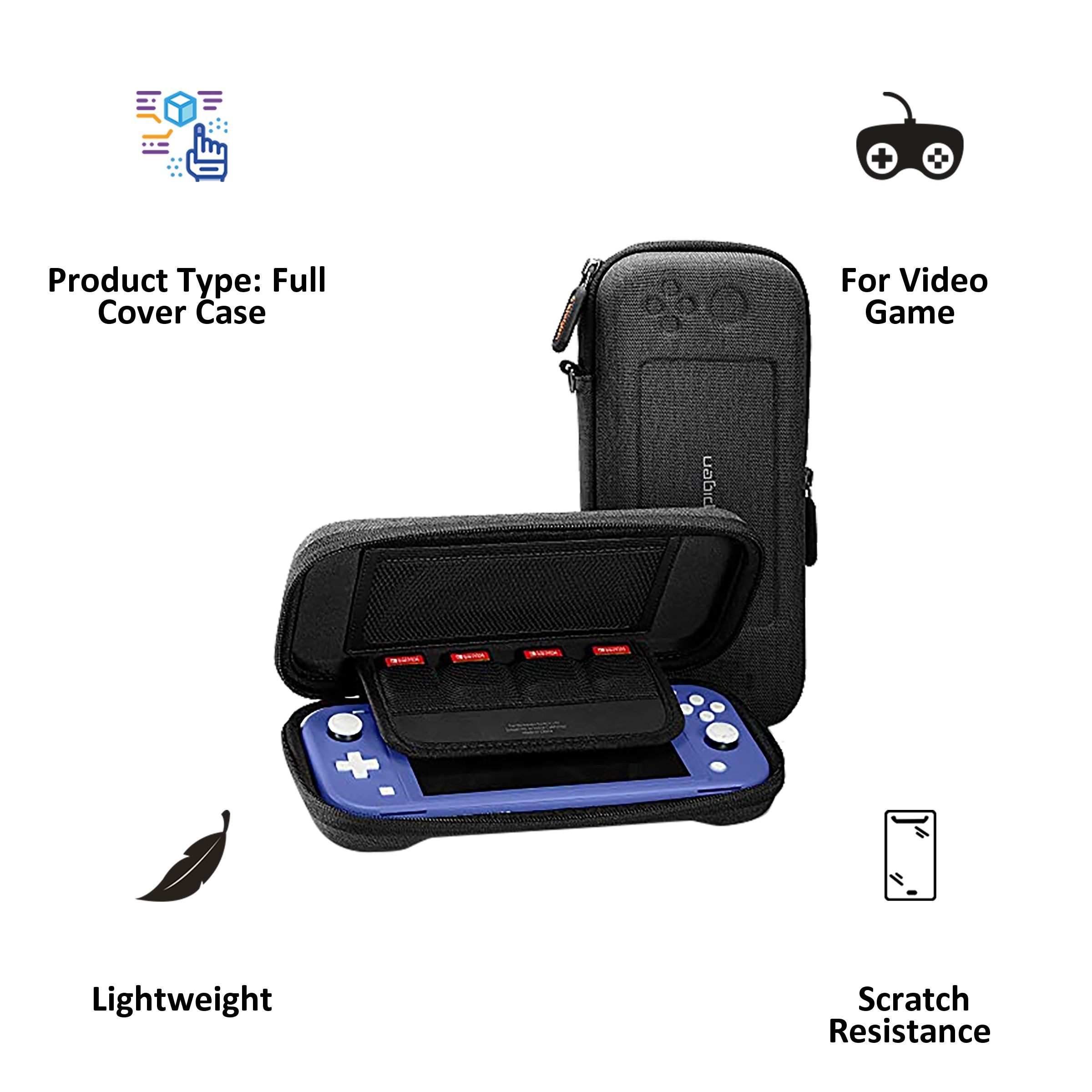 spigen Klasden Full Cover Case For Nintendo Switch Lite (2019) (Lightweight, AFA00865, Charcoal Grey) spigen Klasden Full Cover Case For Nintendo Switch Lite (2019) (Lightweight, AFA00865, Charcoal Grey)_3