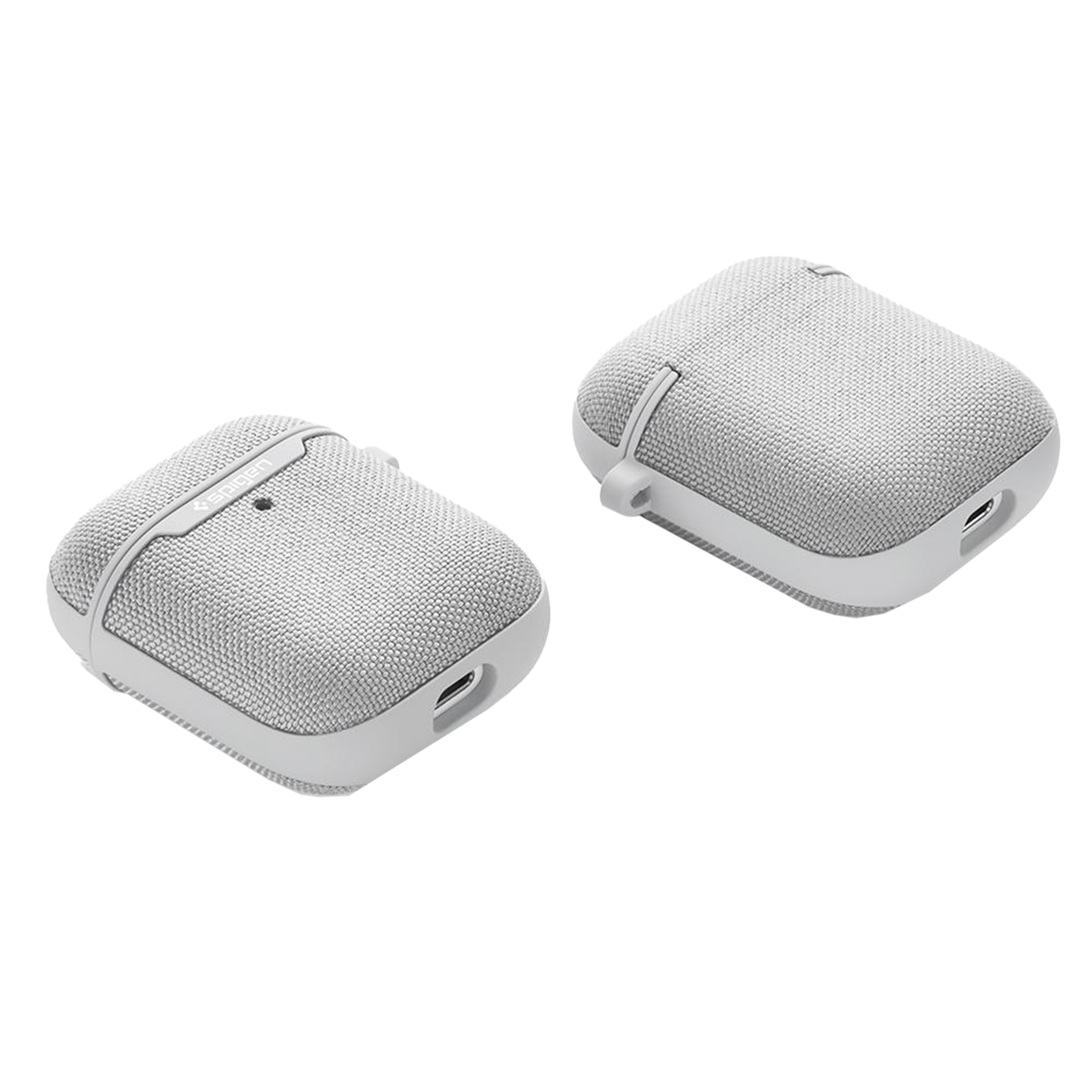spigen Urban Fit Polycarbonate Full Cover Case AirPods 1st Gen/2nd Gen (Supports LED Light, 074CS27031, Grey) spigen Urban Fit Polycarbonate Full Cover Case AirPods 1st Gen/2nd Gen (Supports LED Light, 074CS27031, Grey)_3