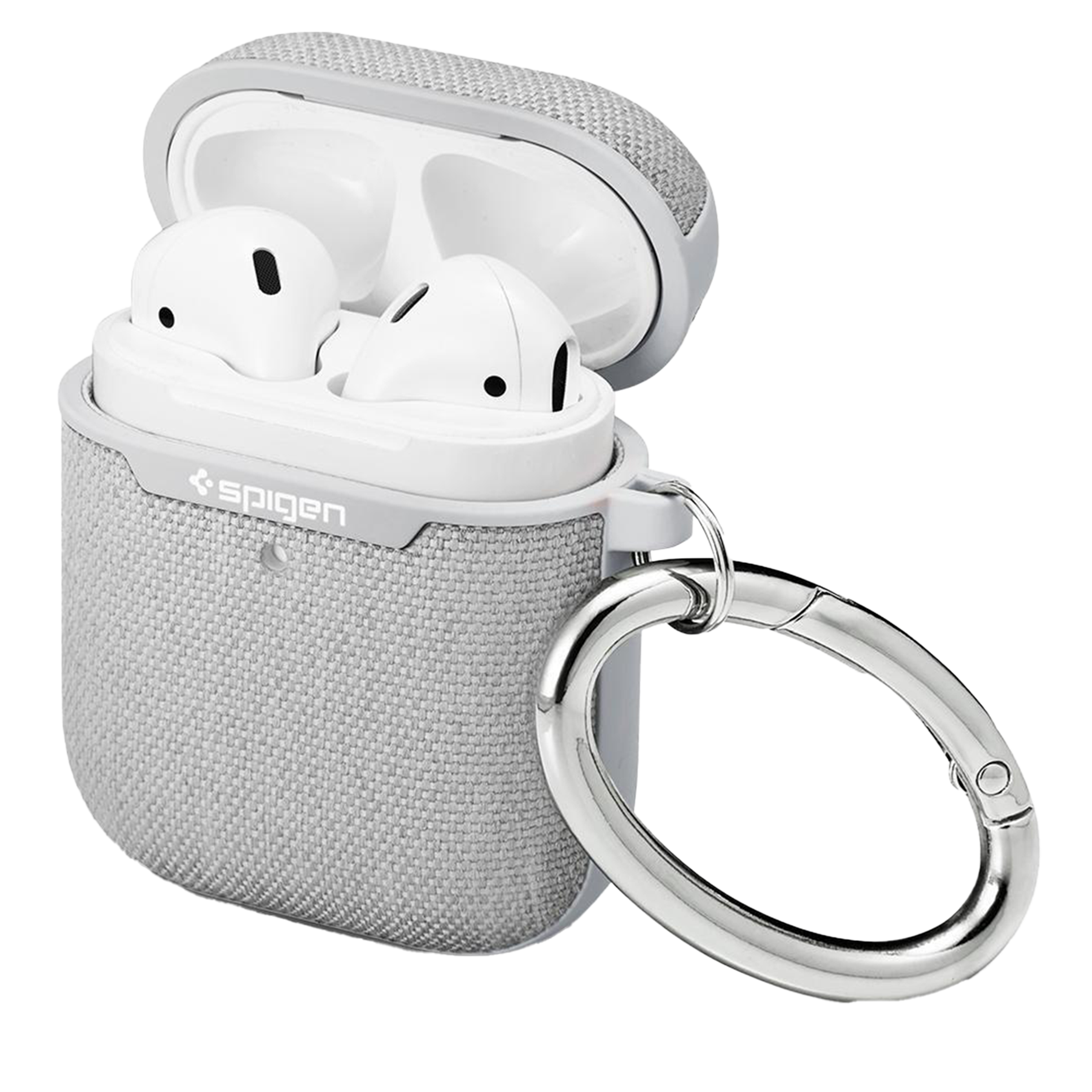 spigen Urban Fit Polycarbonate Full Cover Case AirPods 1st Gen/2nd Gen (Supports LED Light, 074CS27031, Grey) spigen Urban Fit Polycarbonate Full Cover Case AirPods 1st Gen/2nd Gen (Supports LED Light, 074CS27031, Grey)_8