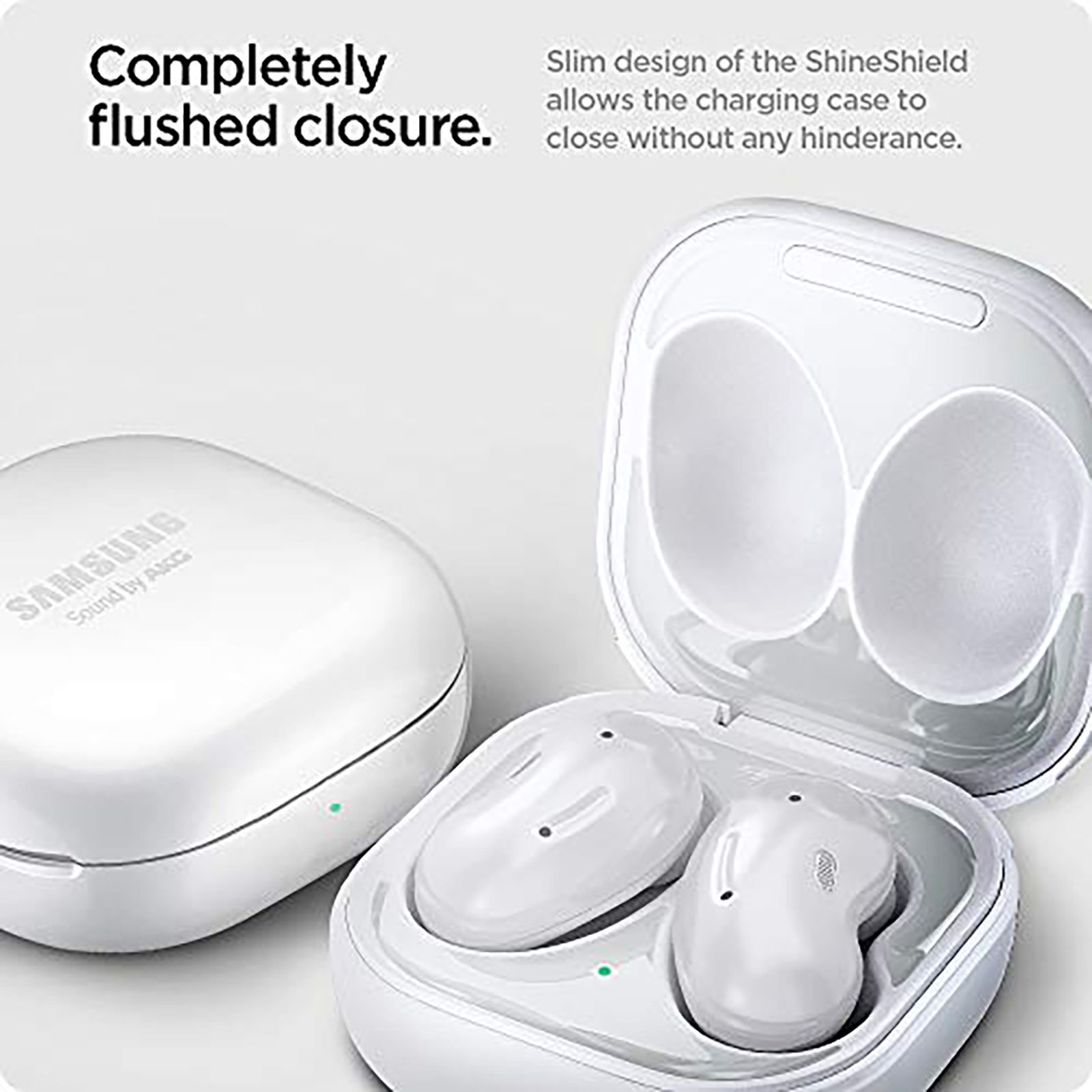 spigen Metal Sticker Shine Shield For Samsung Galaxy Buds Live (Made Of An Extremely Slim Metal, ASD02069, Metallic White) spigen Metal Sticker Shine Shield For Samsung Galaxy Buds Live (Made Of An Extremely Slim Metal, ASD02069, Metallic White)_7