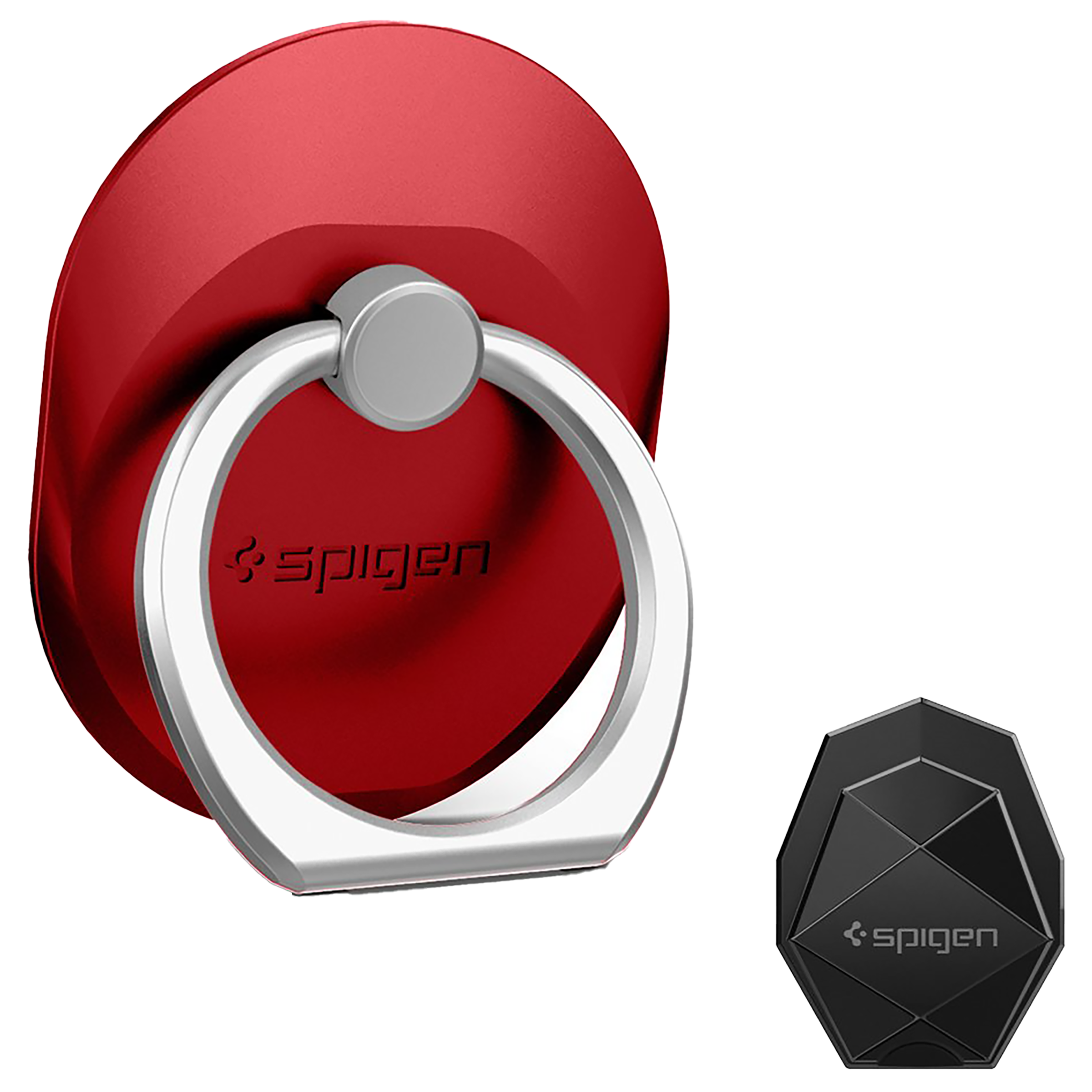 spigen Polycarbonate Mobile Attachment (Drop Free Grip, 000SR21950, Red)_14