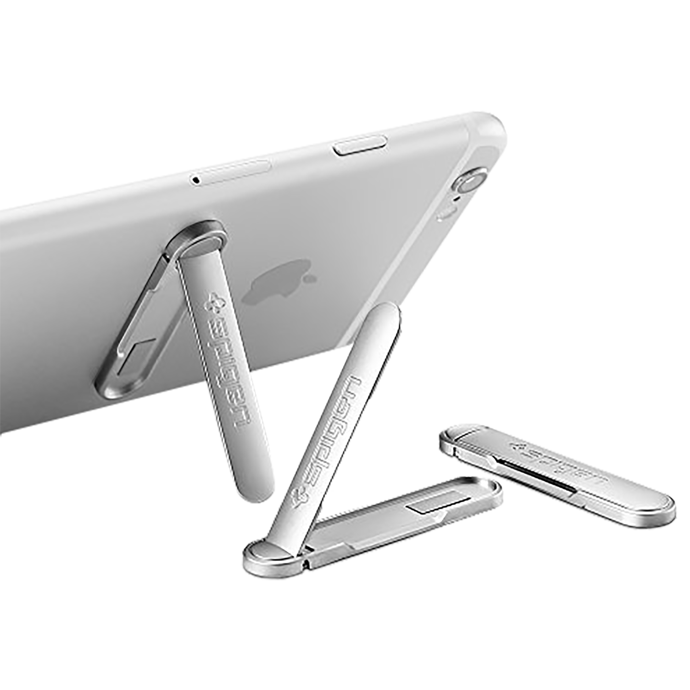 spigen U100 Mobile Attachment (One-Touch Technology, 000EM20634, Silver)_6