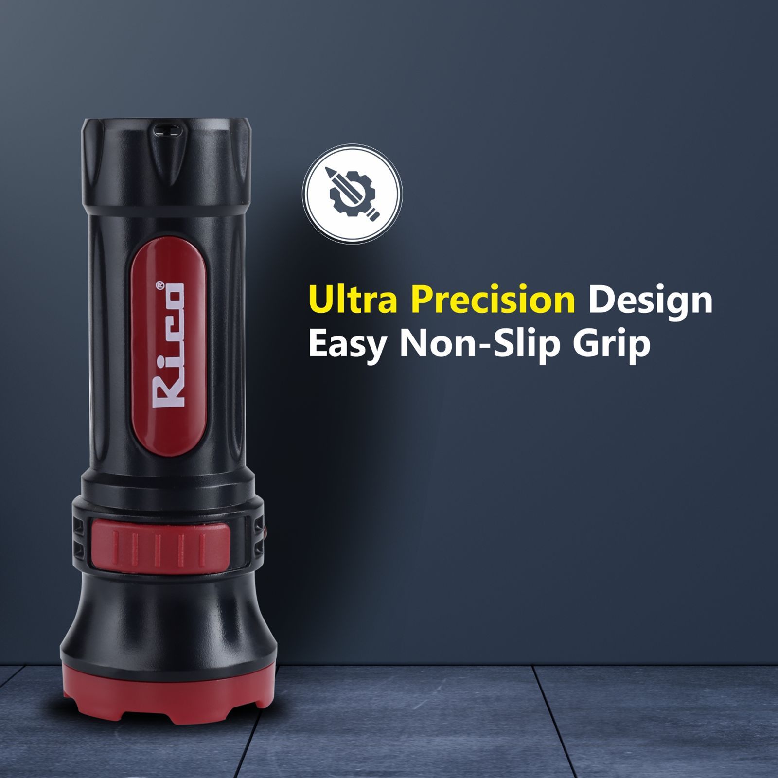 Rico 0.5 Watts LED Torch (Military Grade, RT1525, Red/Black) Rico 0.5 Watts LED Torch (Military Grade, RT1525, Red/Black)_5