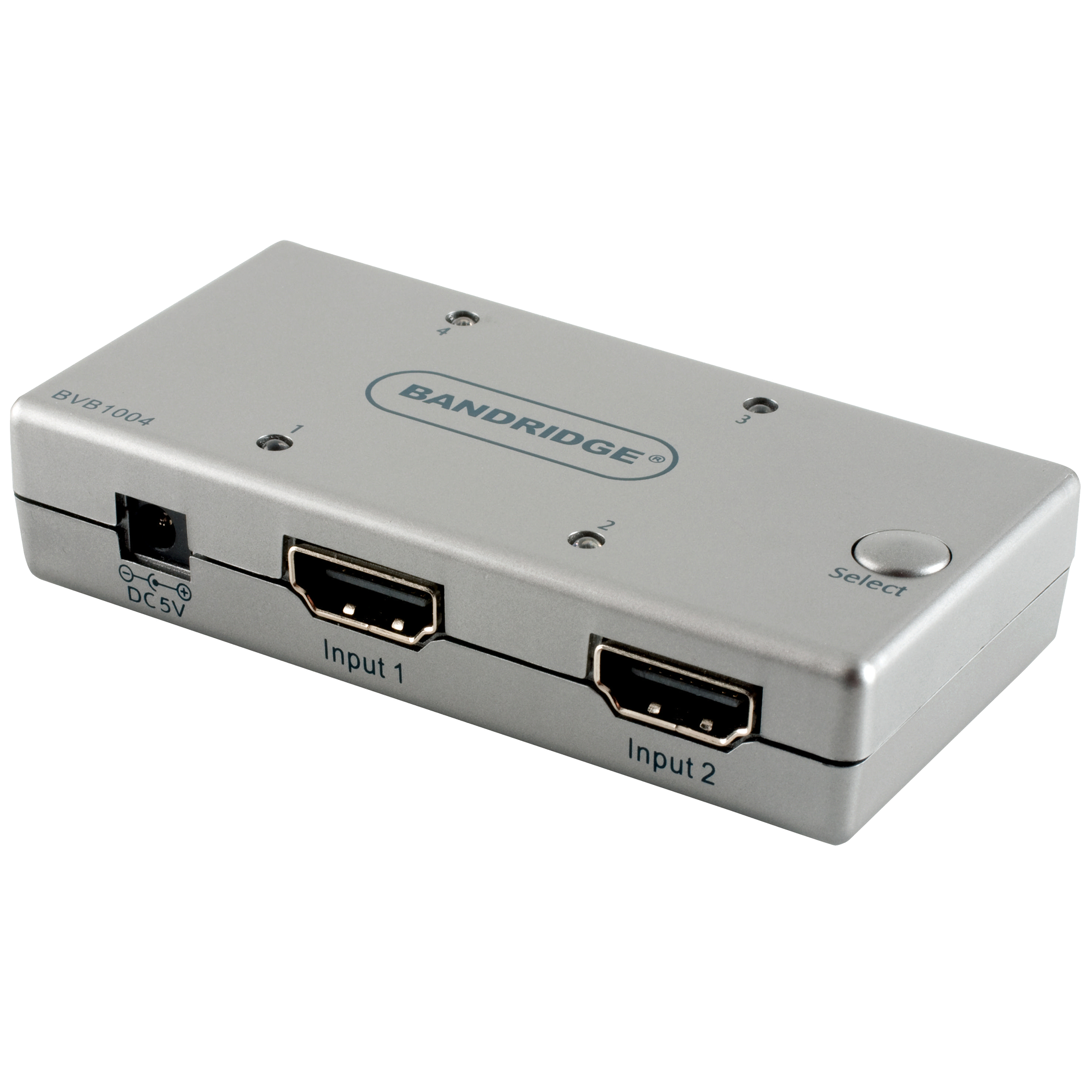 Bandridge BVB1004 HDMI to HDMI Switch (Dolby Digital, Silver)_2
