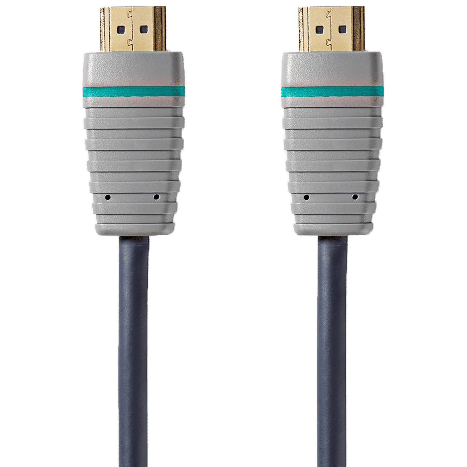 Bandridge BVL2102 2 Meter HDMI to HDMI Audio & Video HDMI Cable (Low Electro-Magnetic Interference, Blue)_1