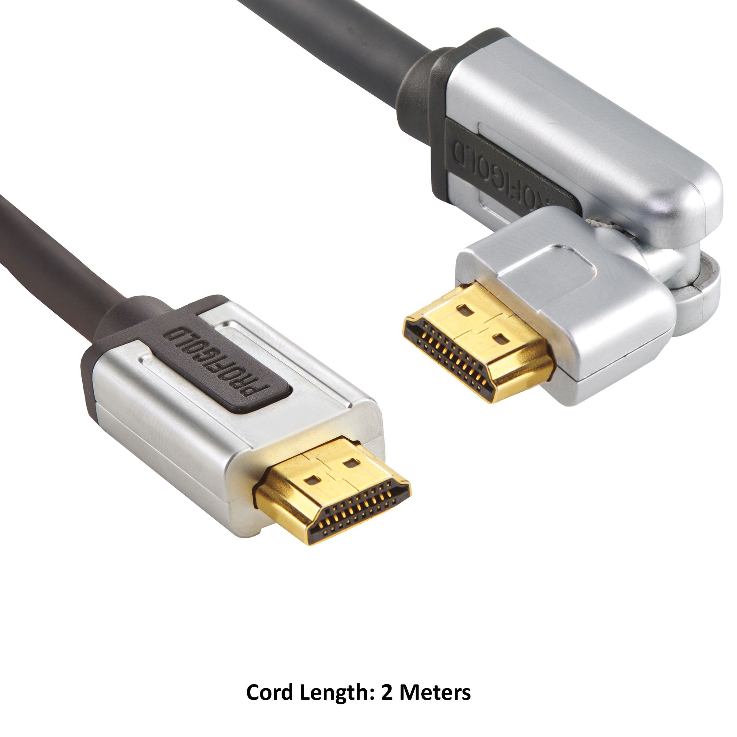 PROFIGOLD 2 Meter HDMI to HDMI Audio & Video Cable (SPC Copper High Speed, PROV1802, Blue)_2
