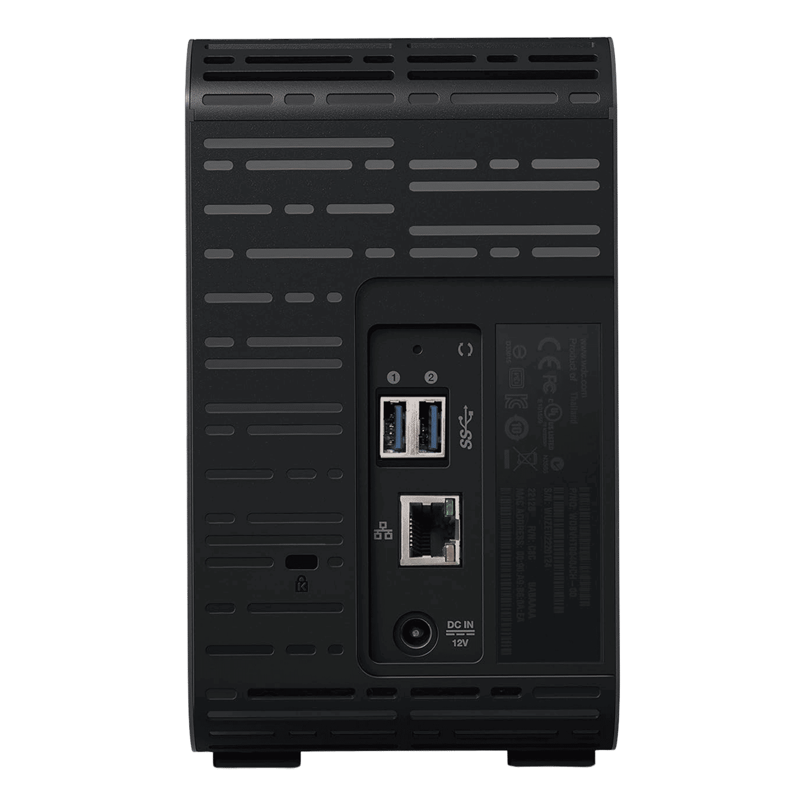 Western Digital My Cloud EX2 Ultra 4TB USB (3.0) Hard Disk Drive (Automatic Backup, Black)_6