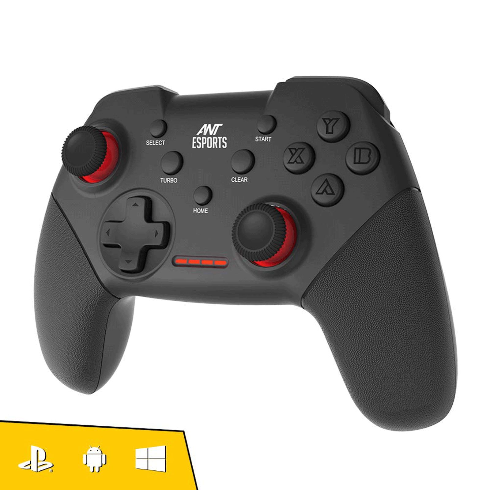 ANT ESPORTS GP300 Pro Wired & Wireless Controller For PS3 / PC / Android / Stem (Excellent Design, Black) ANT ESPORTS GP300 Pro Wired & Wireless Controller For PS3 / PC / Android / Stem (Excellent Design, Black)_6