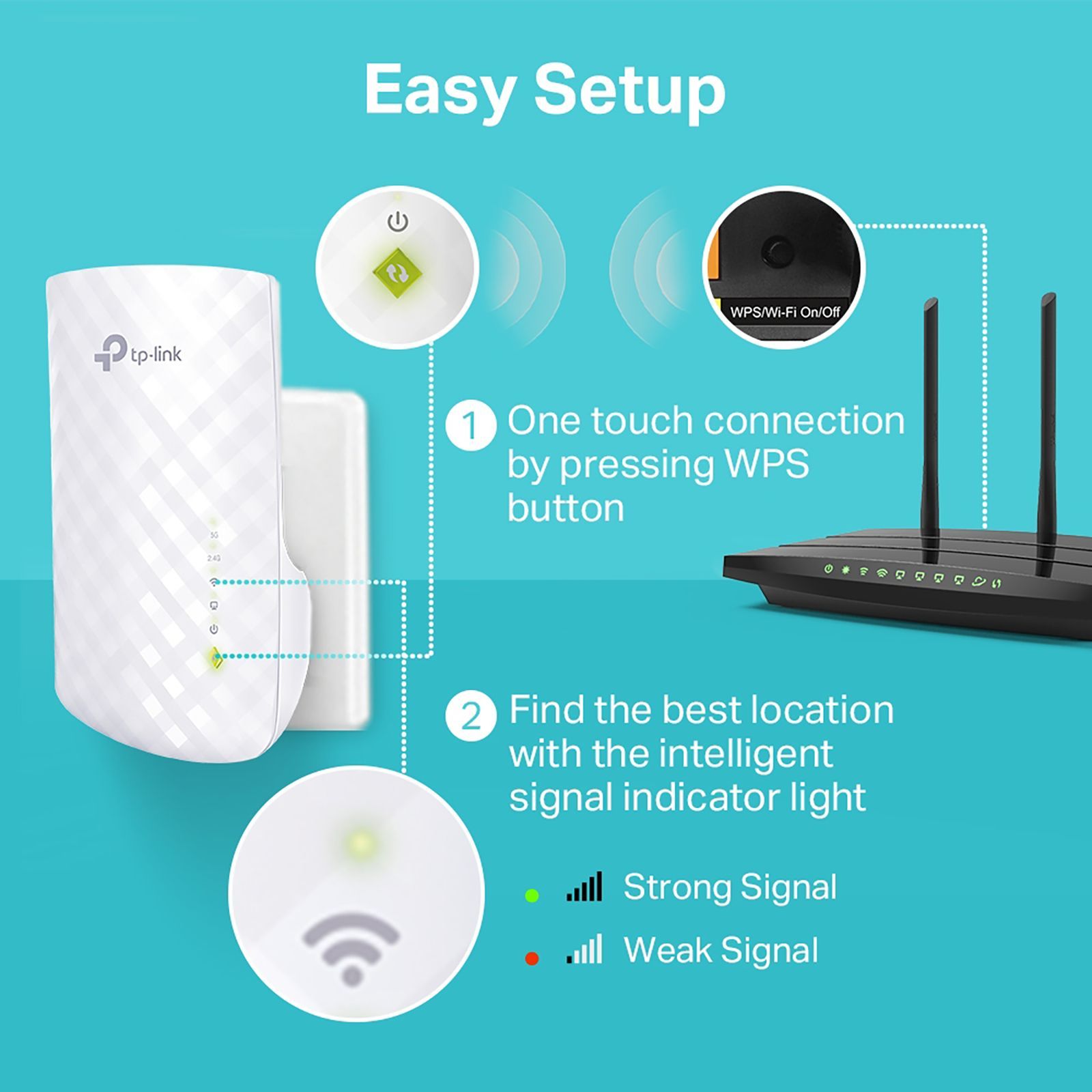 tp-link RE220 Dual Band WiFi Range Extender (Multicast Support QoS, White)_8