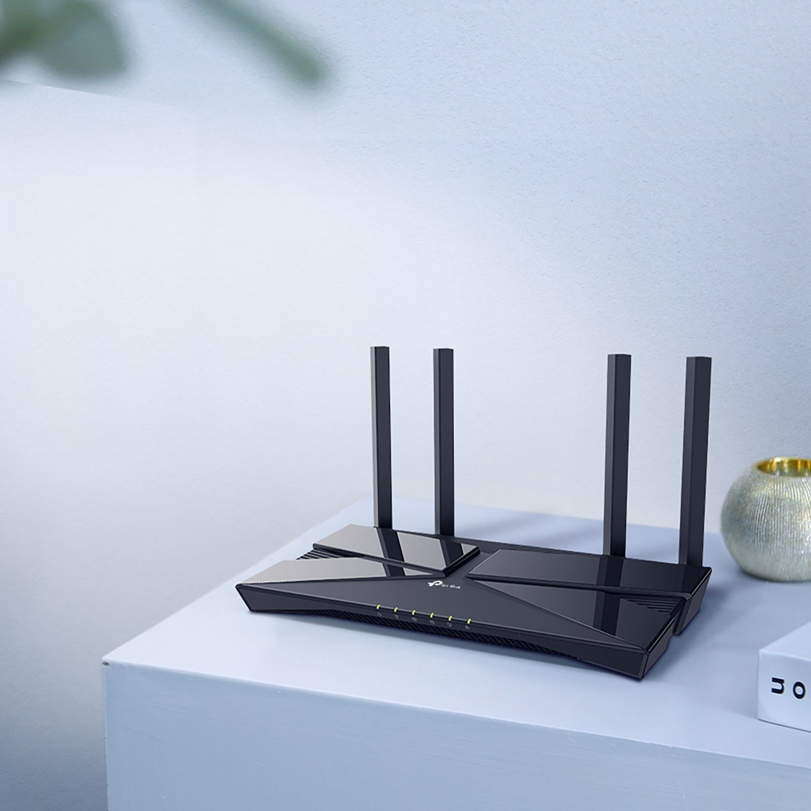 Tp-Link Archer AX10 Dual Band WiFi 6 Router (4 Antennas, 5 LAN Ports , OFDMA, MU-MIMO, Black) Tp-Link Archer AX10 Dual Band WiFi 6 Router (4 Antennas, 5 LAN Ports , OFDMA, MU-MIMO, Black)_8