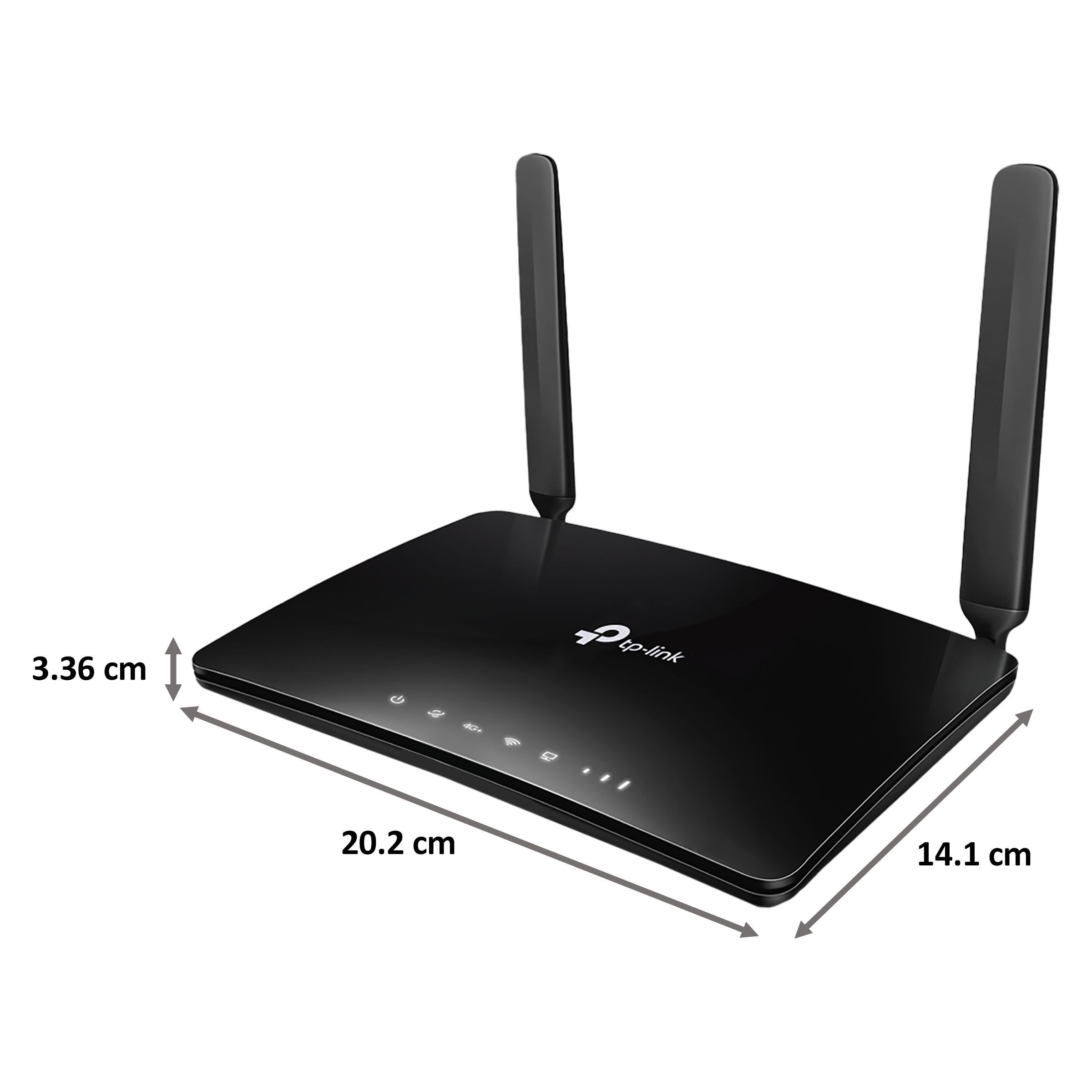 Tp-Link Archer MR600 V2 AC1200 Dual Band Wi-Fi 5 Router (2 Antennas, 4 LAN Ports, MU?MIMO, SU?MIMO, Black) Tp-Link Archer MR600 V2 AC1200 Dual Band Wi-Fi 5 Router (2 Antennas, 4 LAN Ports, MU?MIMO, SU?MIMO, Black)_2