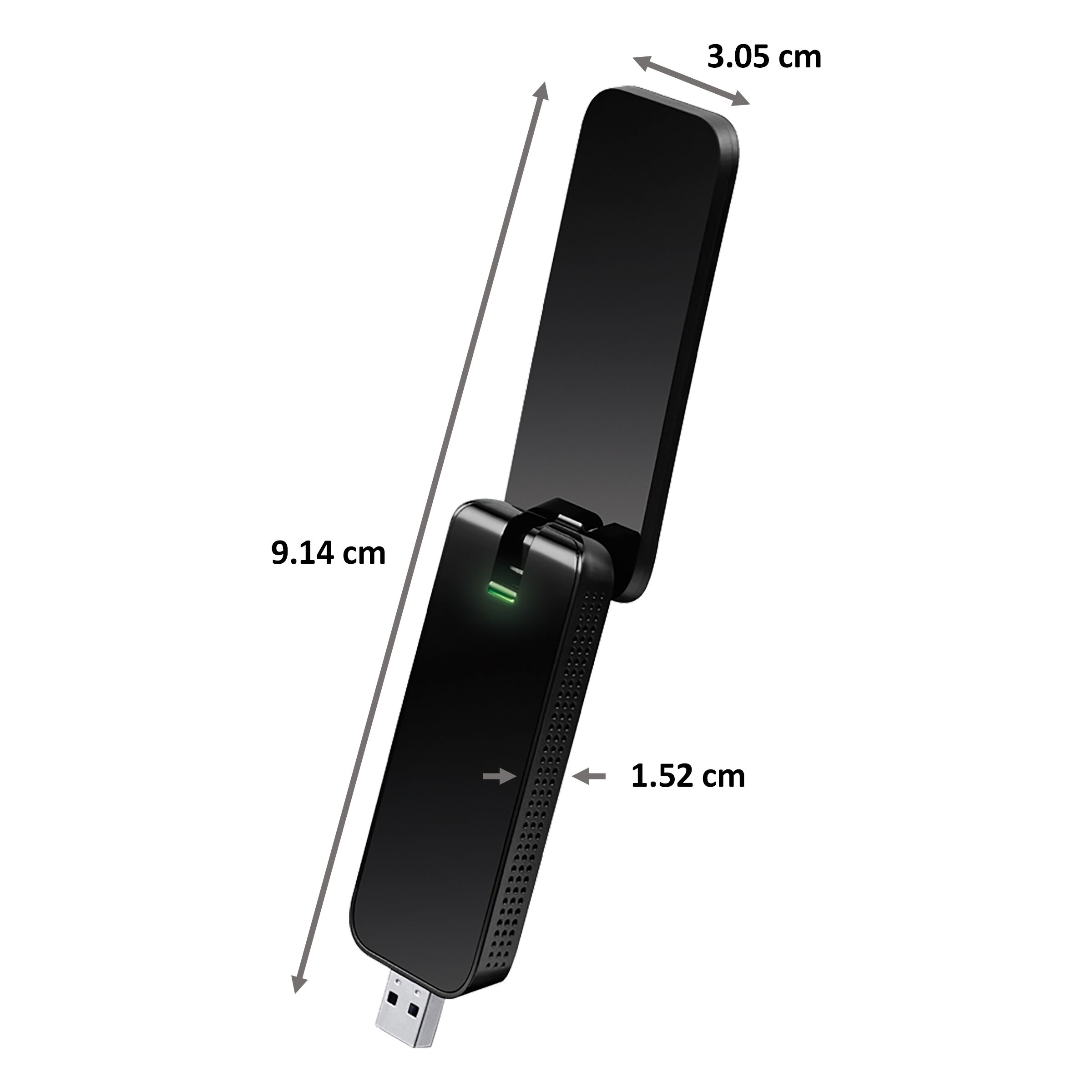 Tp-Link Archer T4U Dual Band Network Adapter (2 Antennas, Ultra-fast, Wireless Security Encryption, Black)_2