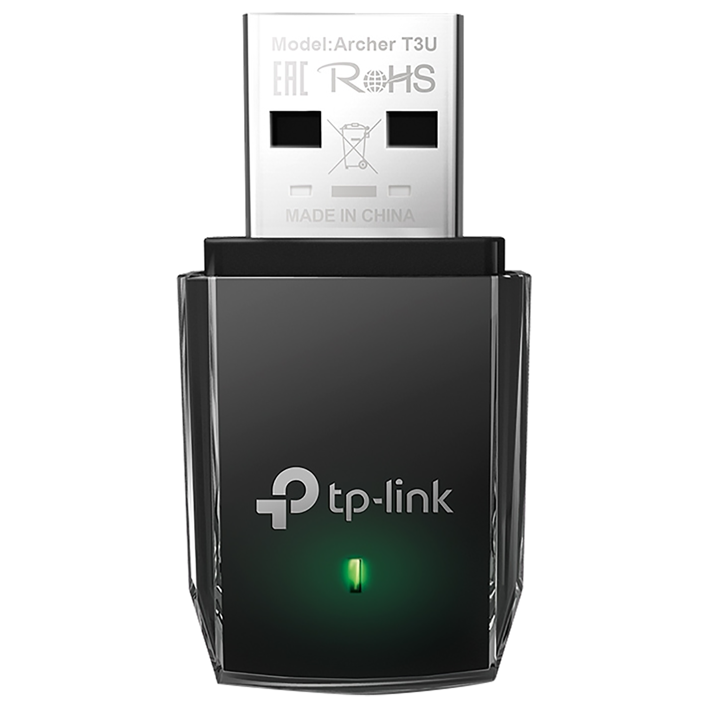 Tp-Link Archer T3U Dual Band Network Adapter (1 Antenna, MU-MIMO, Miniature Design, Black) Tp-Link Archer T3U Dual Band Network Adapter (1 Antenna, MU-MIMO, Miniature Design, Black)_1