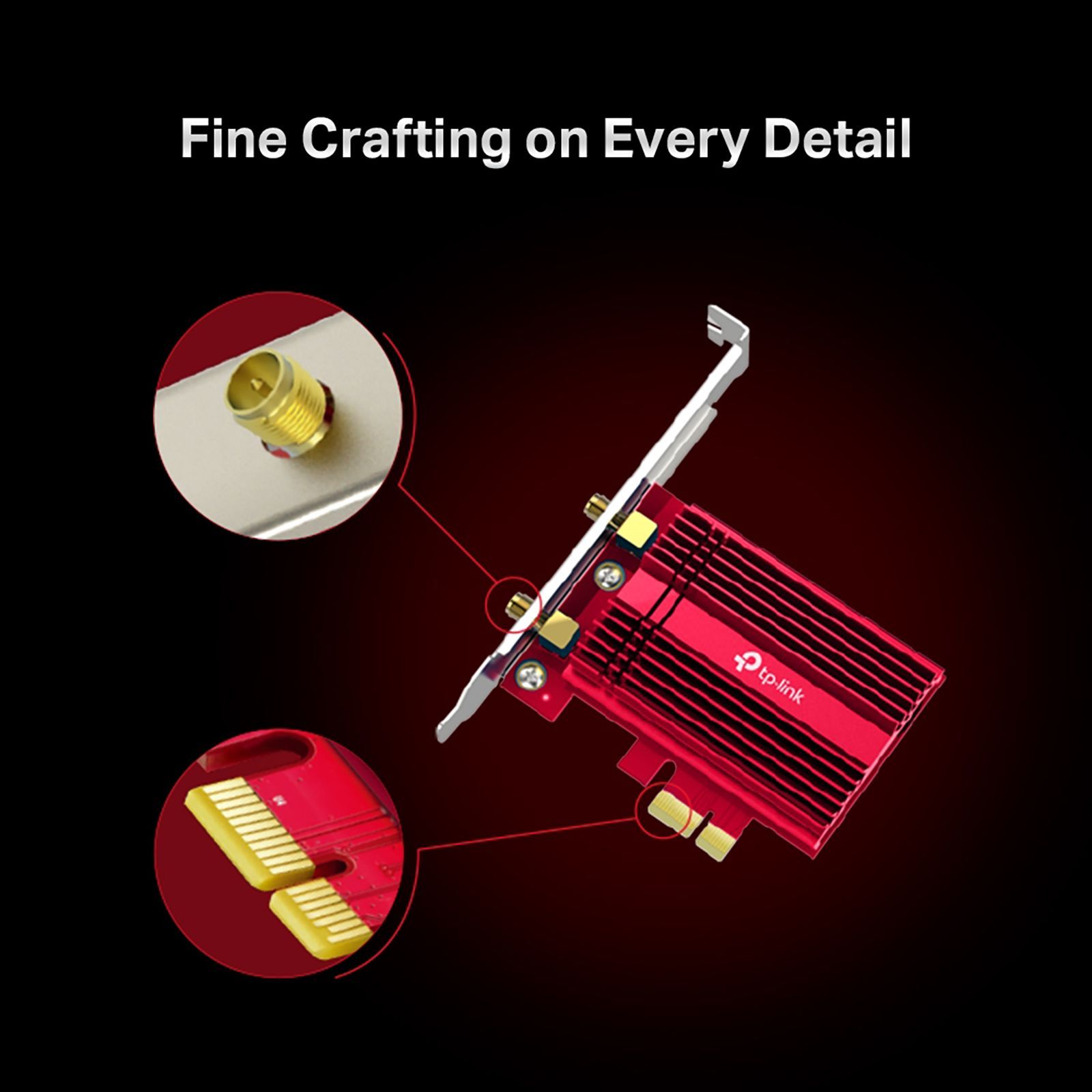 Tp-Link  Archer TX3000E Dual Band Network Adapter (2 Antennas, Wider Signal Coverage, Backward Compatibility, Black)_5