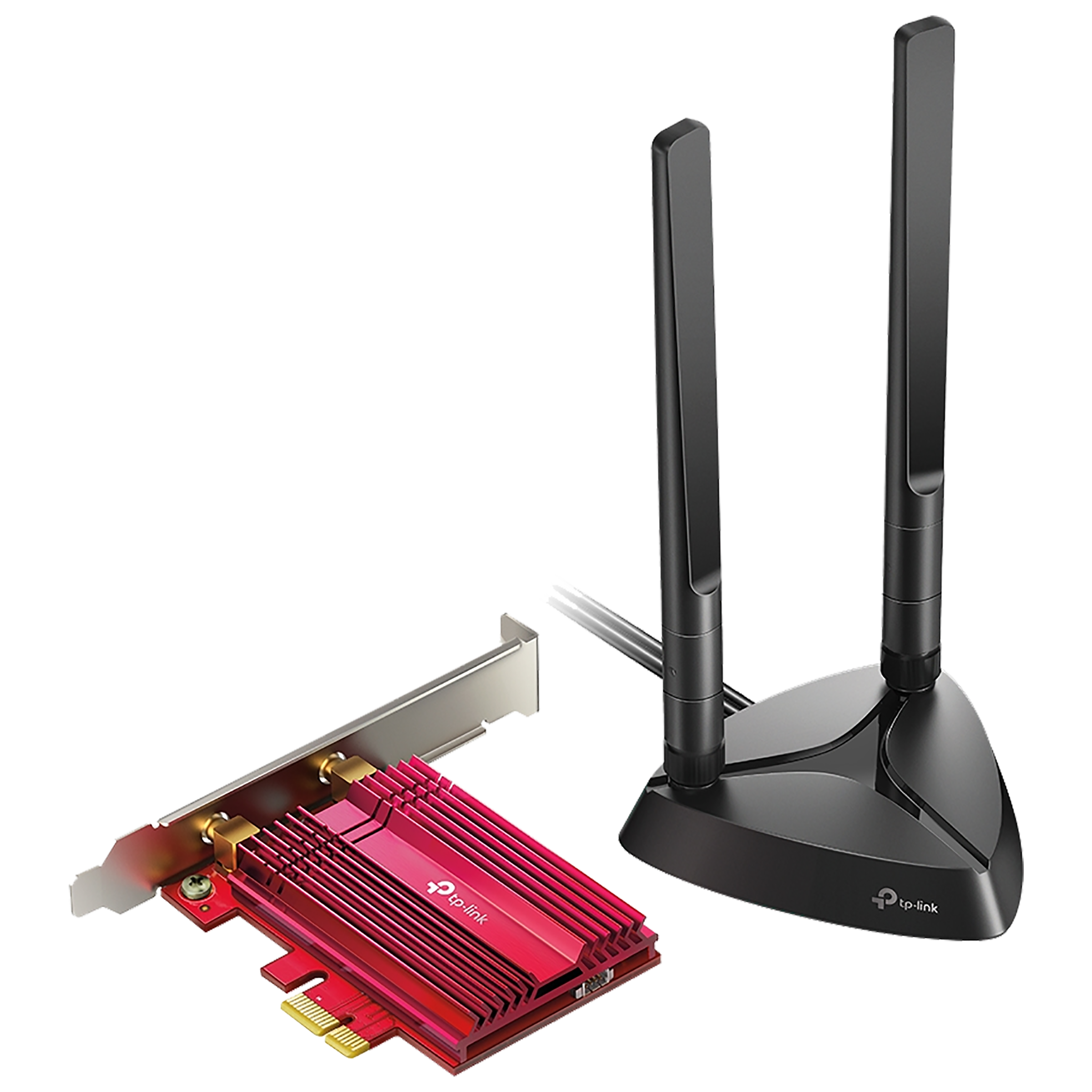 Tp-Link  Archer TX3000E Dual Band Network Adapter (2 Antennas, Wider Signal Coverage, Backward Compatibility, Black)_1