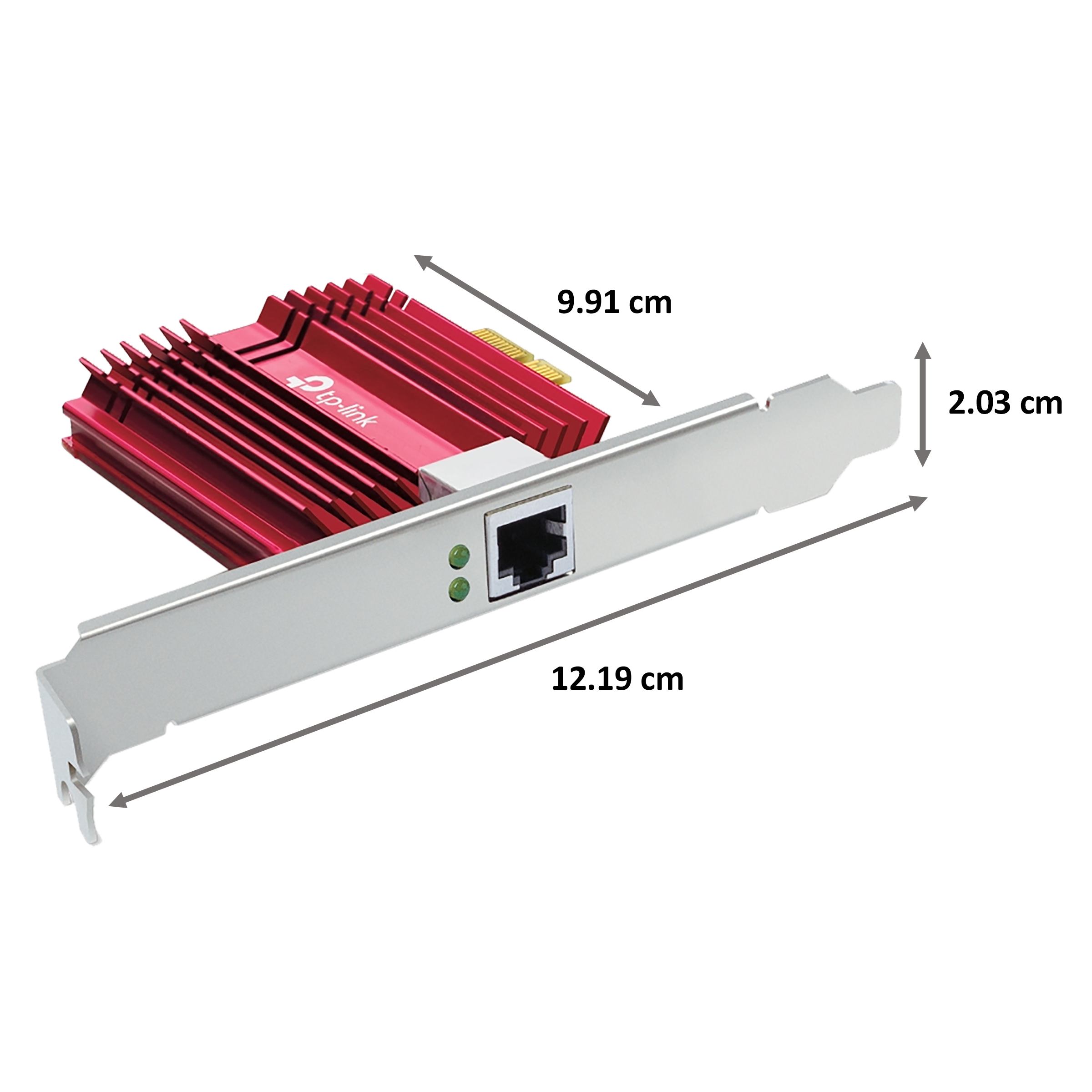 Tp-Link TX401 Network Adapter (1 LAN Port, 10 Gbps Networking, Versatile Compatibility, Red) Tp-Link TX401 Network Adapter (1 LAN Port, 10 Gbps Networking, Versatile Compatibility, Red)_2