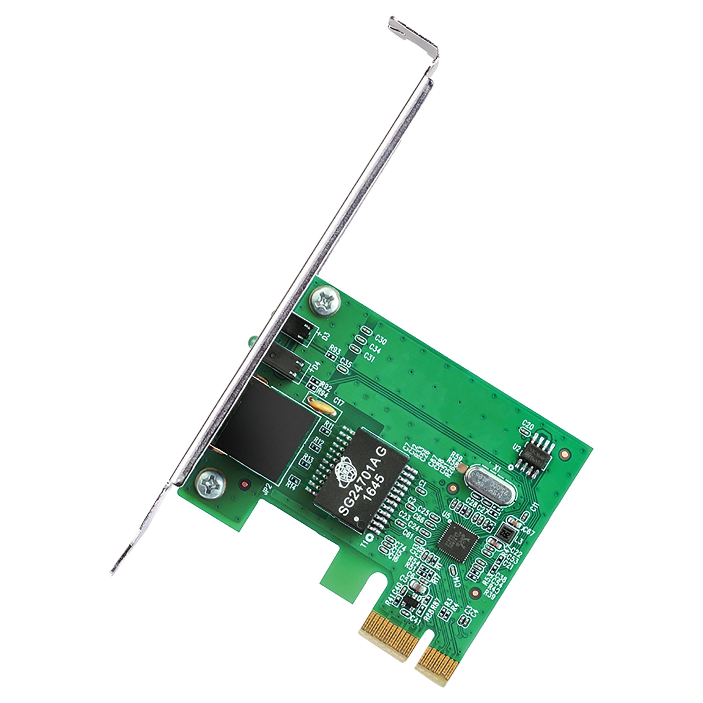 Tp-Link TG-3468 V3 Network Adapter (1 LAN Port, Wake-On-LAN Technology, 32-bit PCIe interface, Green) Tp-Link TG-3468 V3 Network Adapter (1 LAN Port, Wake-On-LAN Technology, 32-bit PCIe interface, Green)_1