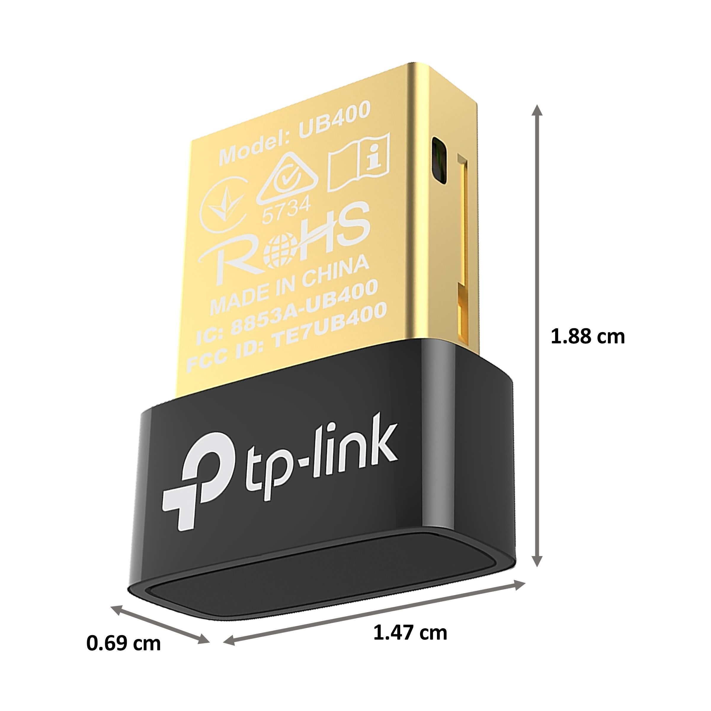 tp-link UB400 Network Adapter (Nano-Sized, 152502278, Black)_2
