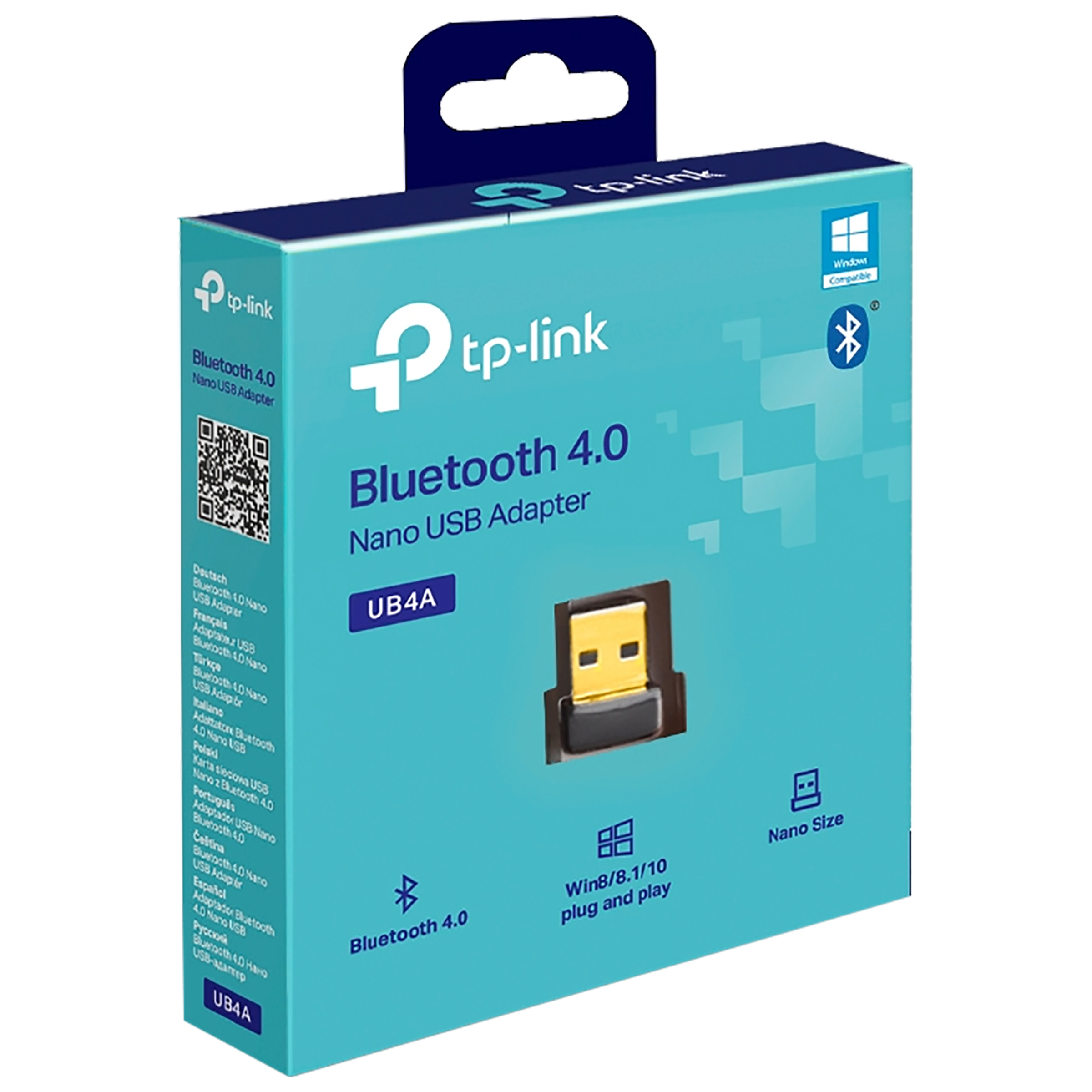 Tp-Link UB4A Network Adapter (BT V4.0, Nano sized, Black)_5