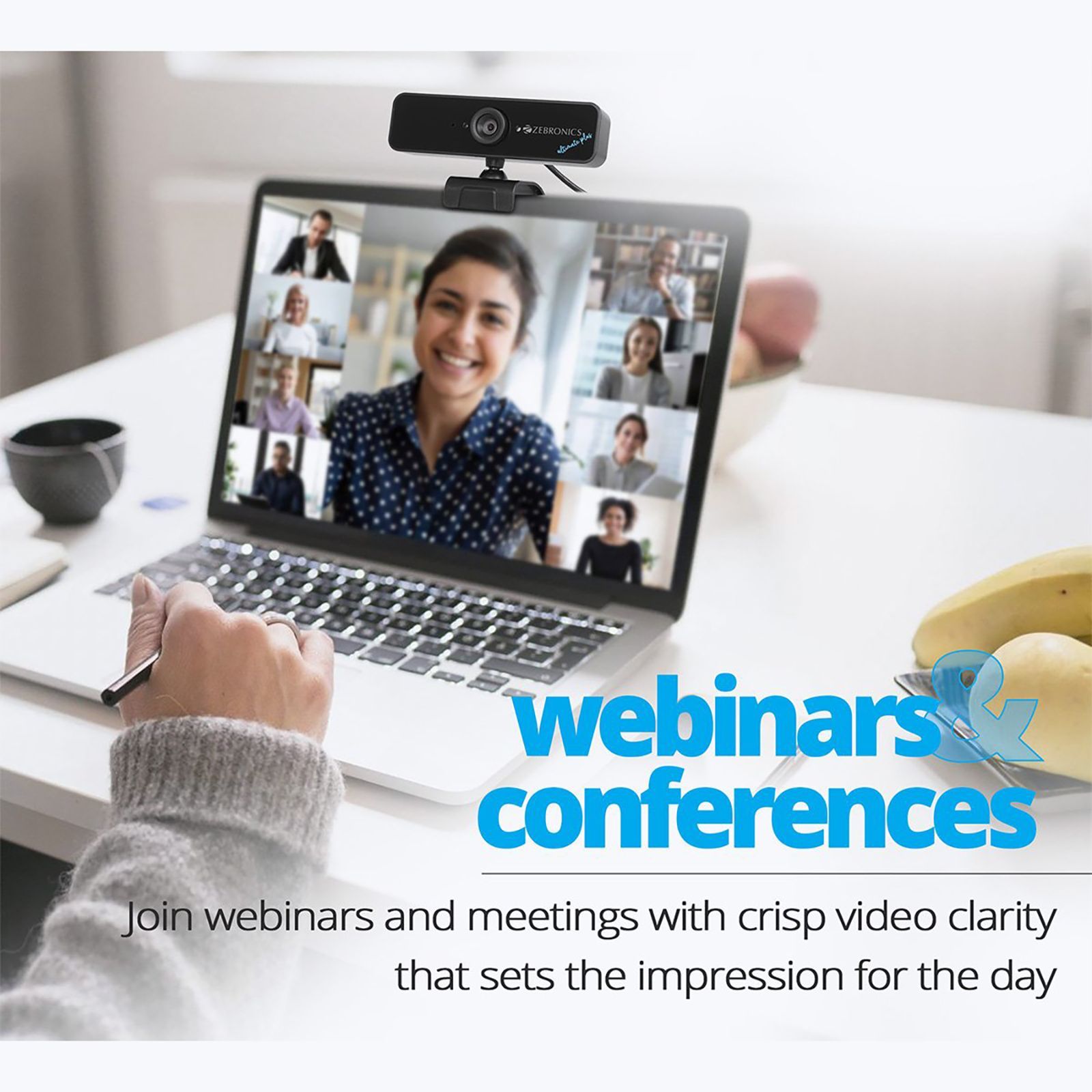 ZEBRONICS USB Web Cam (Night Vision, ZEB-Ultimate Plus, Black)_8