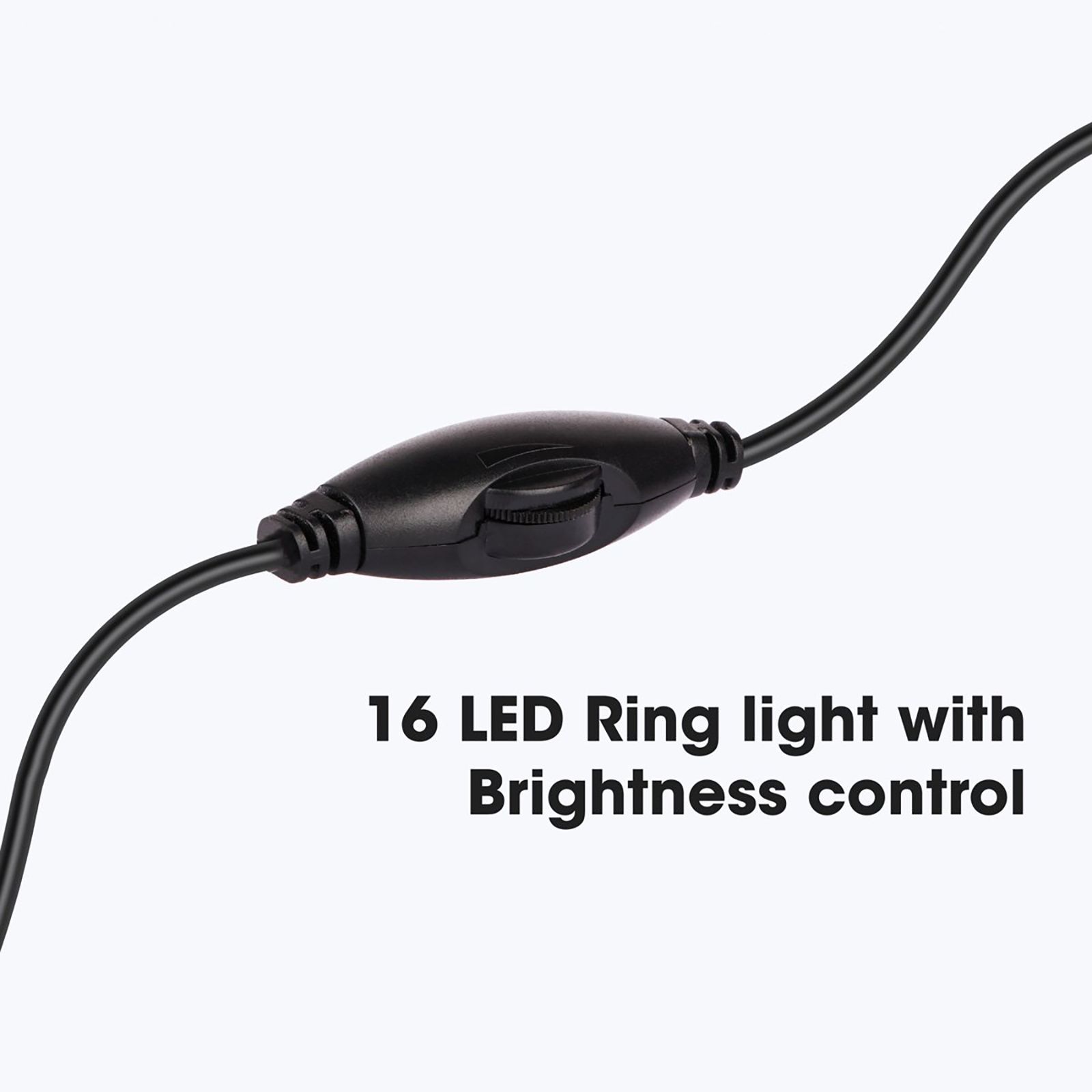 ZEBRONICS USB Web Cam (16 LED Ring Light, ZEB-Ultimate Star, Black)_5