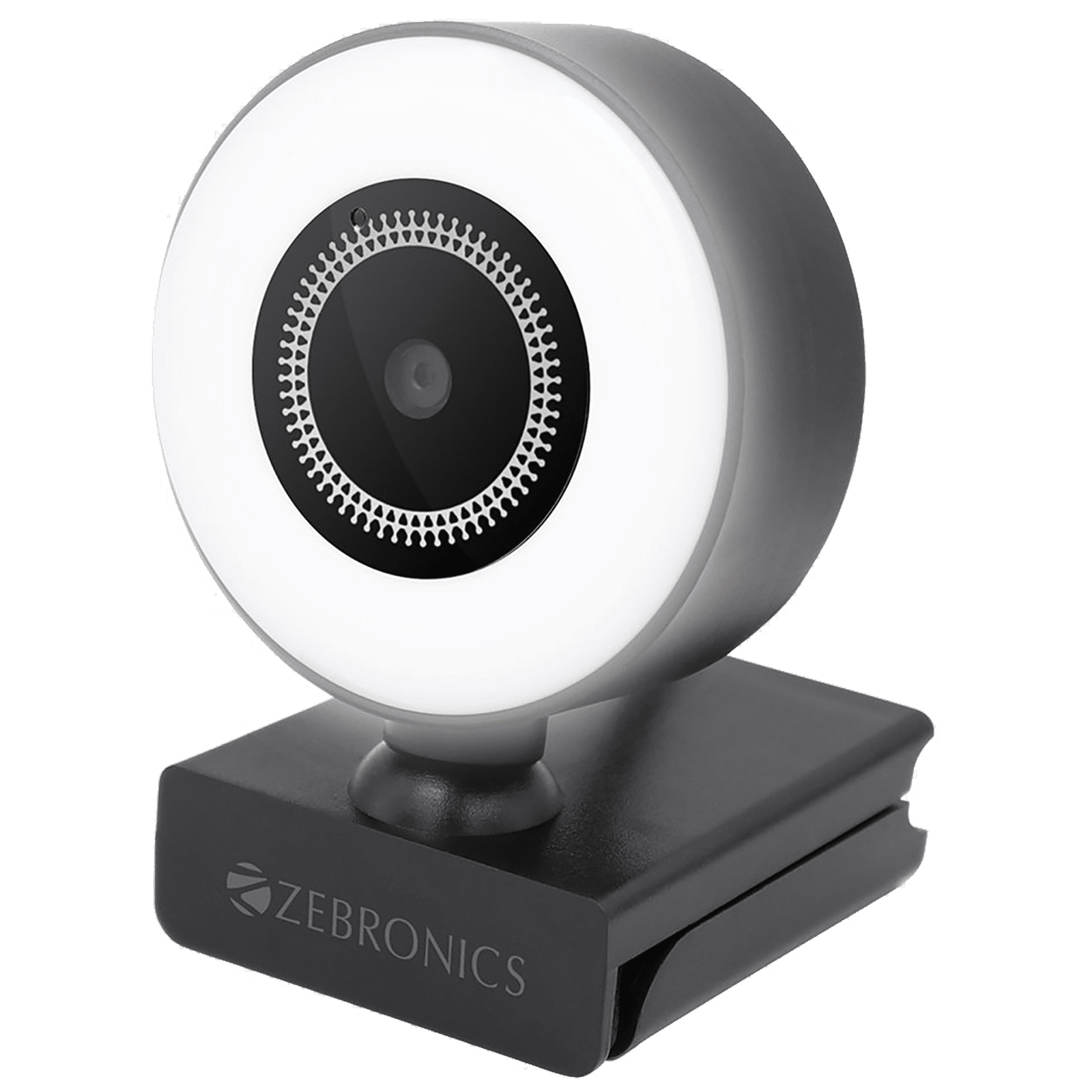 ZEBRONICS USB Web Cam (16 LED Ring Light, ZEB-Ultimate Star, Black)_1