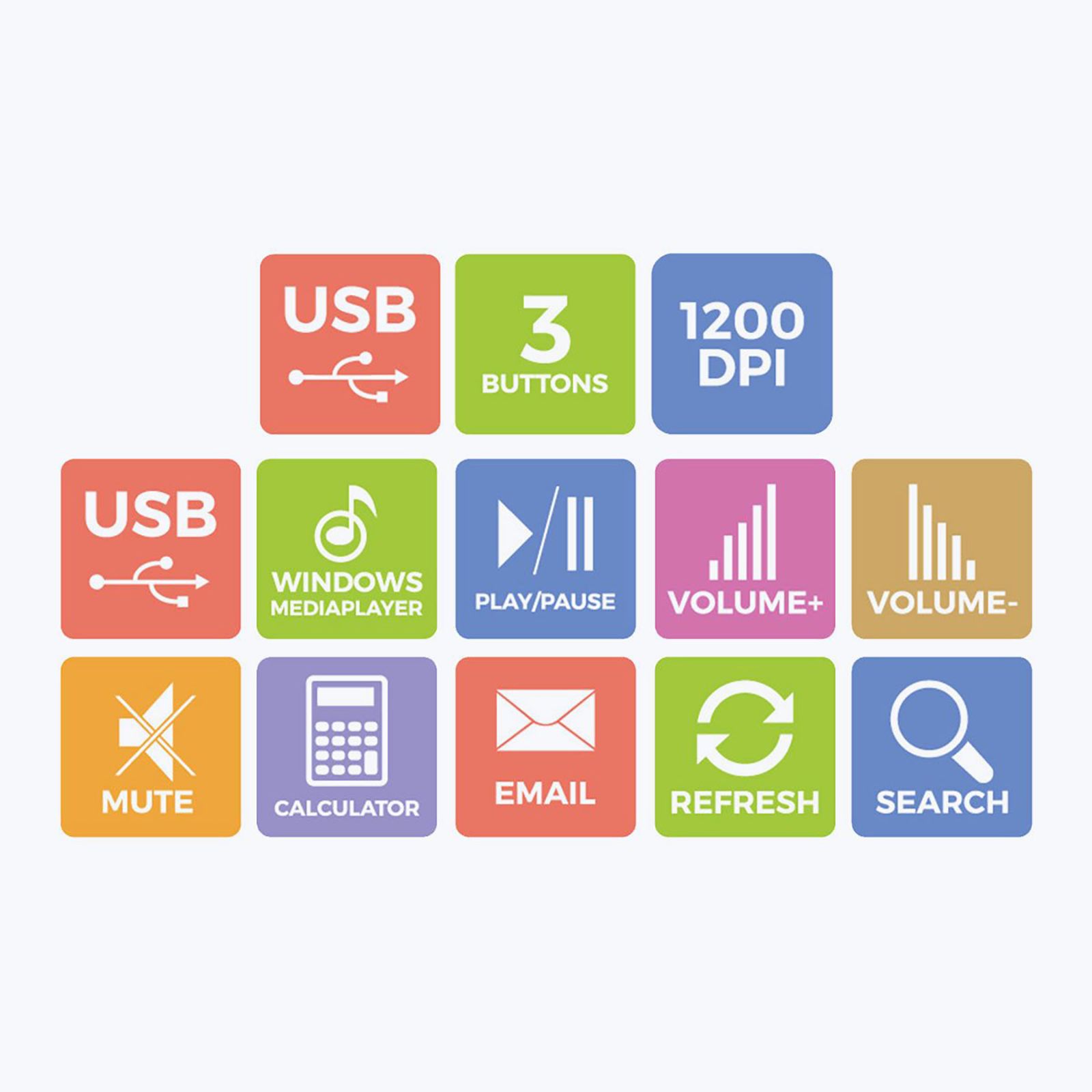 ZEBRONICS USB Optical Keyboard & Mouse Combo (Ergonomic Design, ZEB-Judwaa 555, Black) ZEBRONICS USB Optical Keyboard & Mouse Combo (Ergonomic Design, ZEB-Judwaa 555, Black)_8