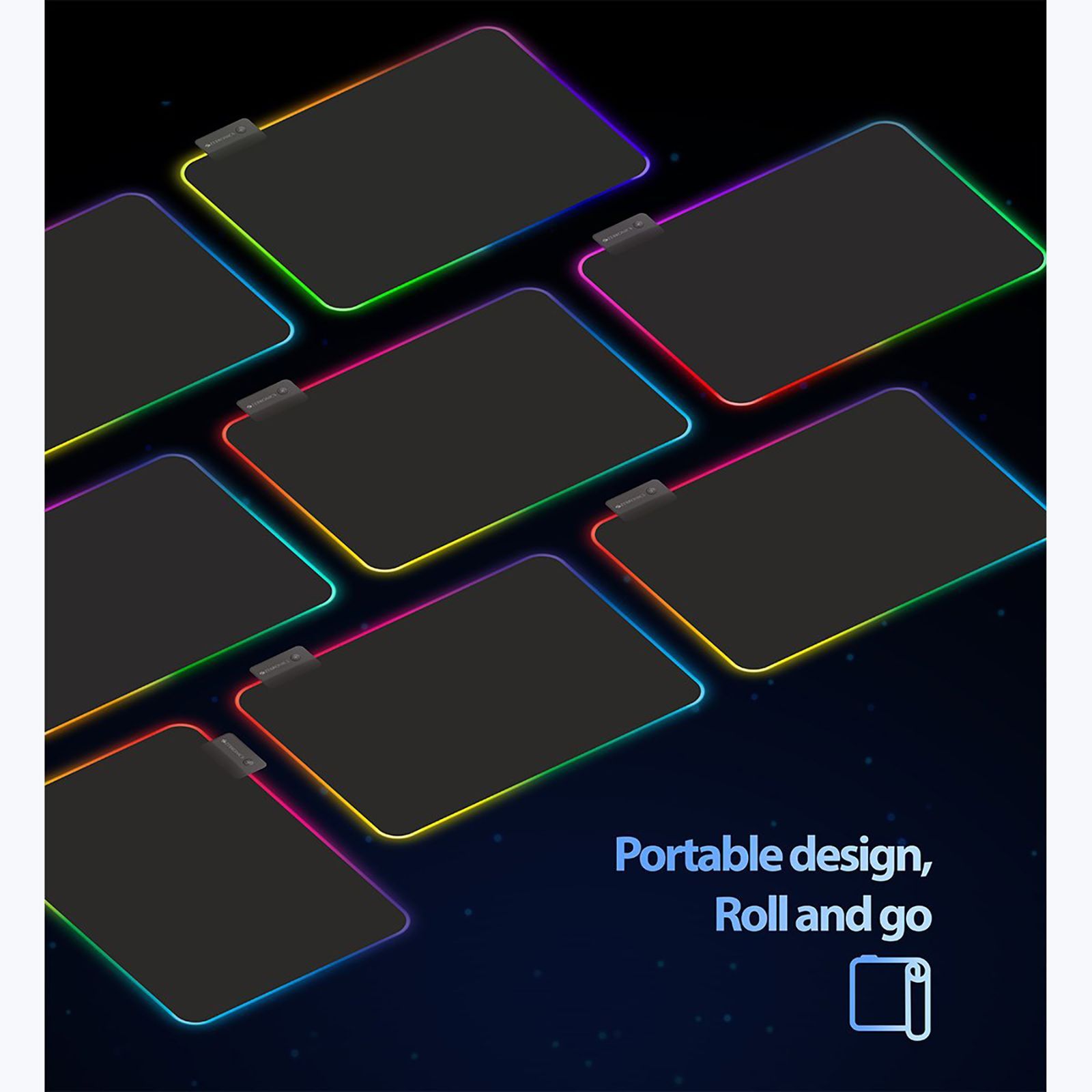 ZEBRONICS Blaze Gaming Mouse Pad (Anti Slip Rubber Base, Black)_4