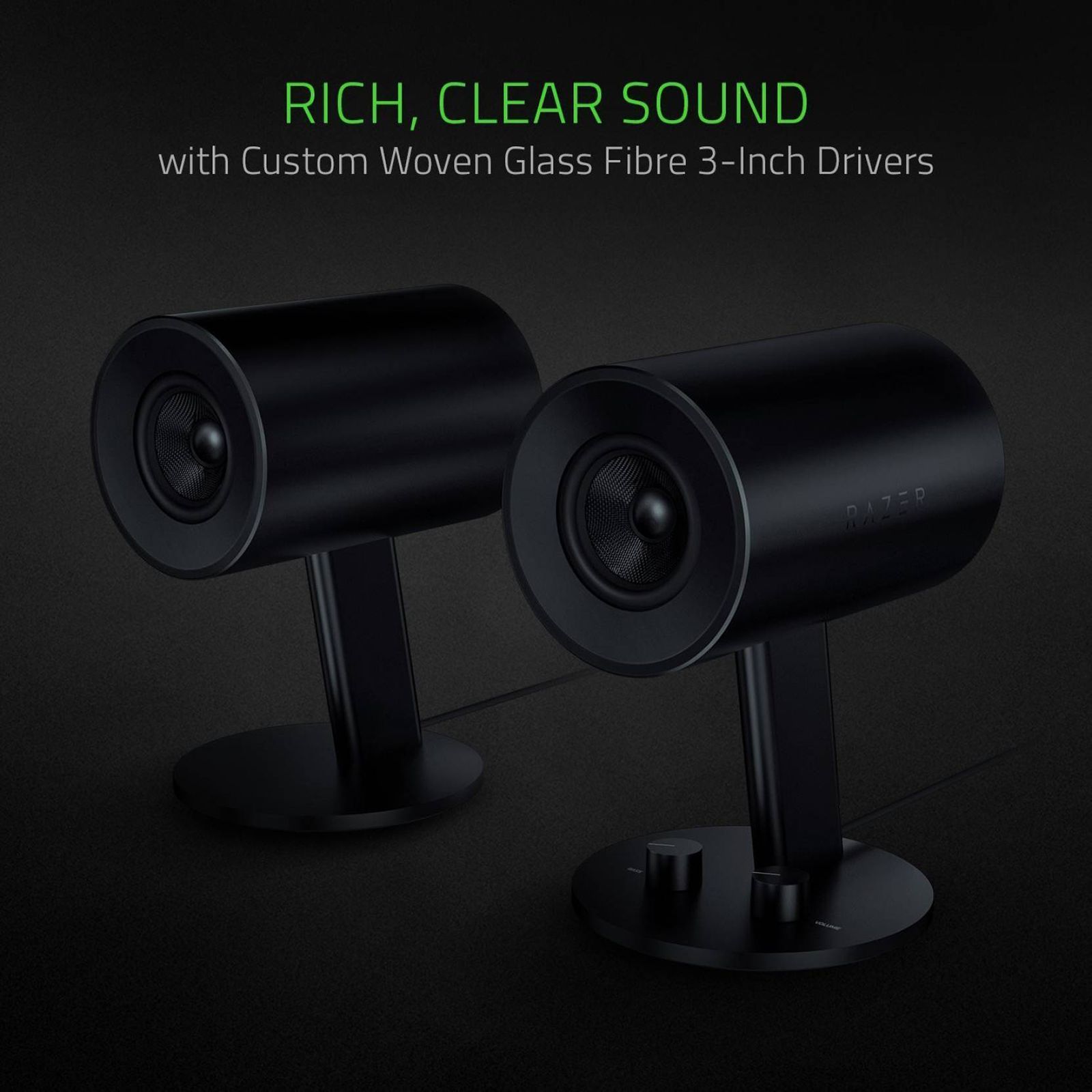 RAZER Nommo 56W Multimedia Speaker (Ultra-Clear Sound, 2.0 Channel, Black)_5