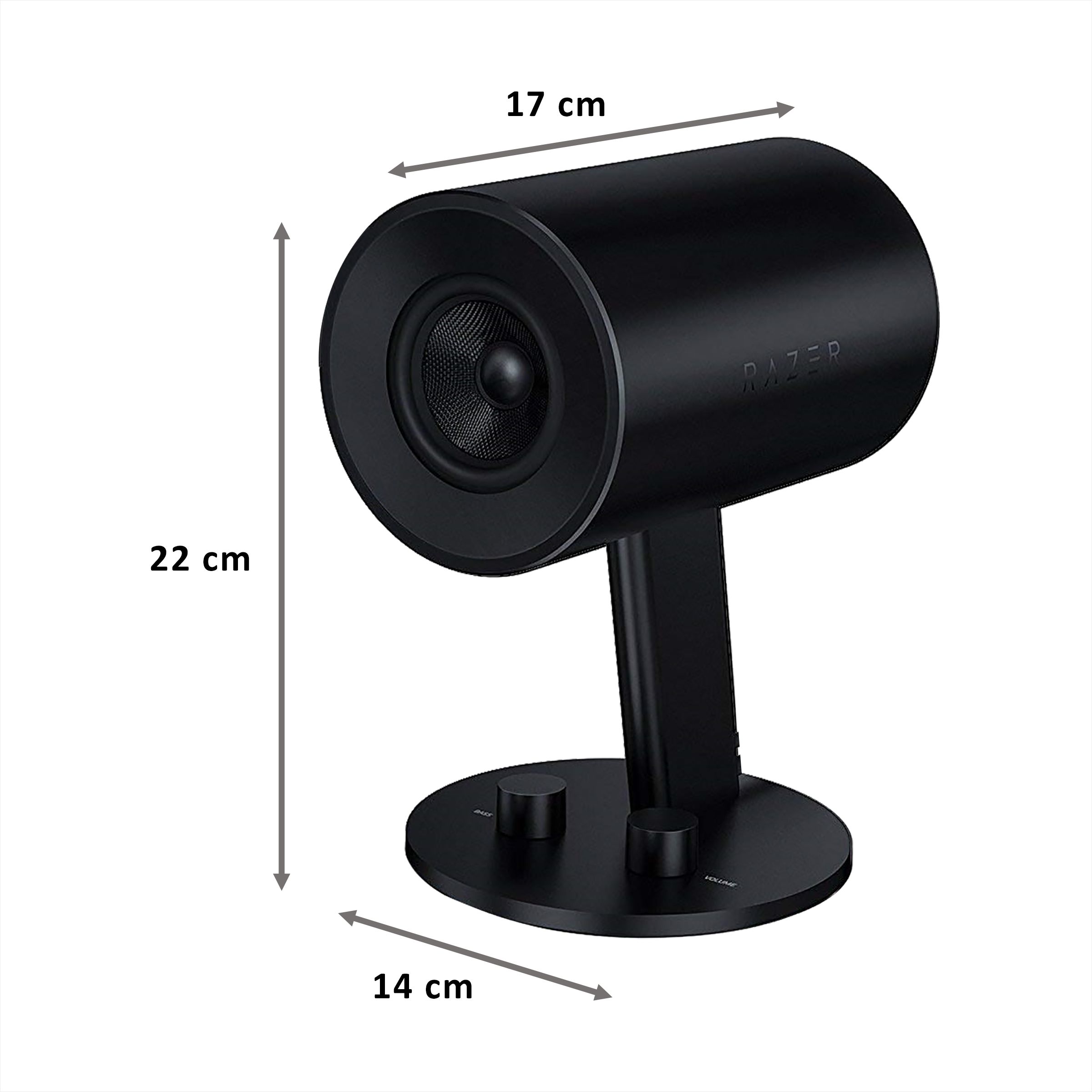 RAZER Nommo Chroma 2.0 Channel Portable Speaker (Automatic Gain Control, RZ05-02460100-R3G1, Black)_2