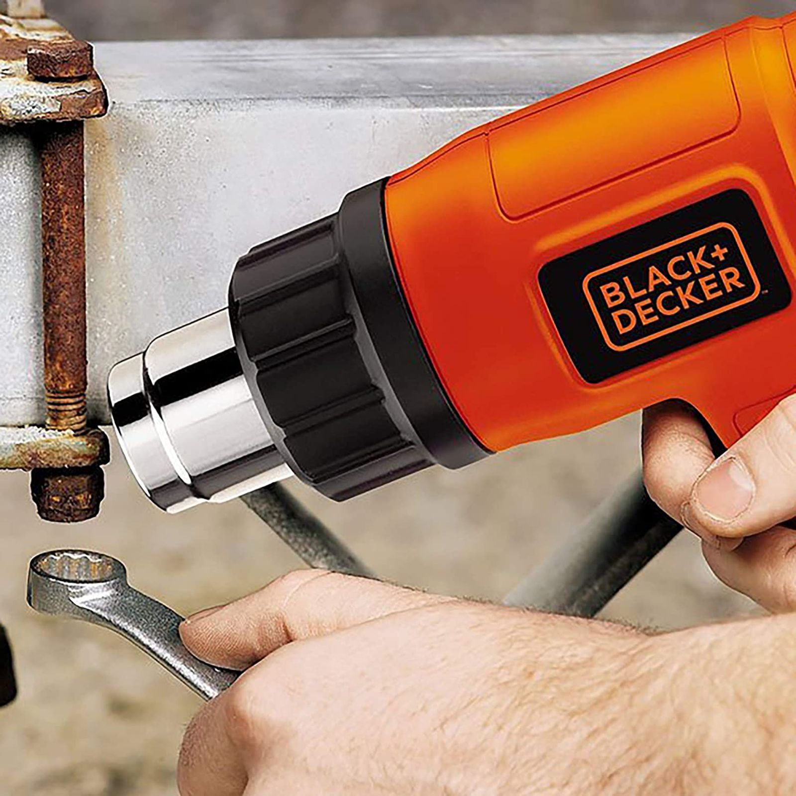Black & Decker KX1800-B1 1800 Watts Electric Heat Gun (Lock-On Switch, Orange)_9