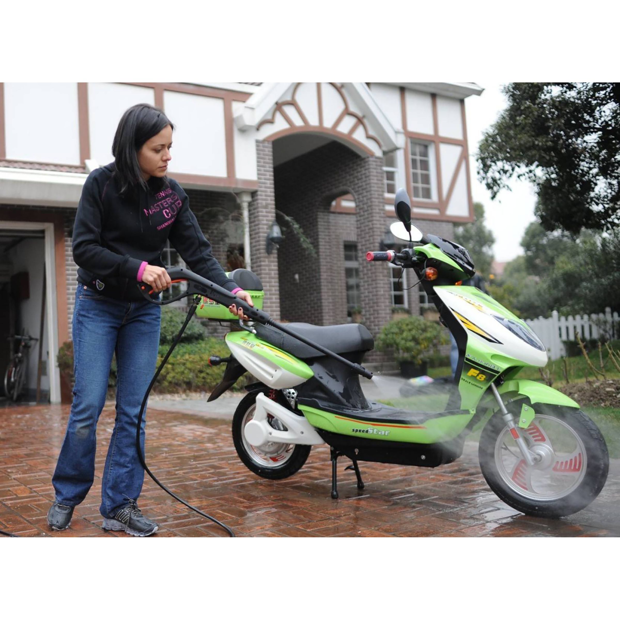 BLACK+DECKER Car Washer for Car wash (IPX5 Protection, PW1370TD-IN, Orange/Black)_8