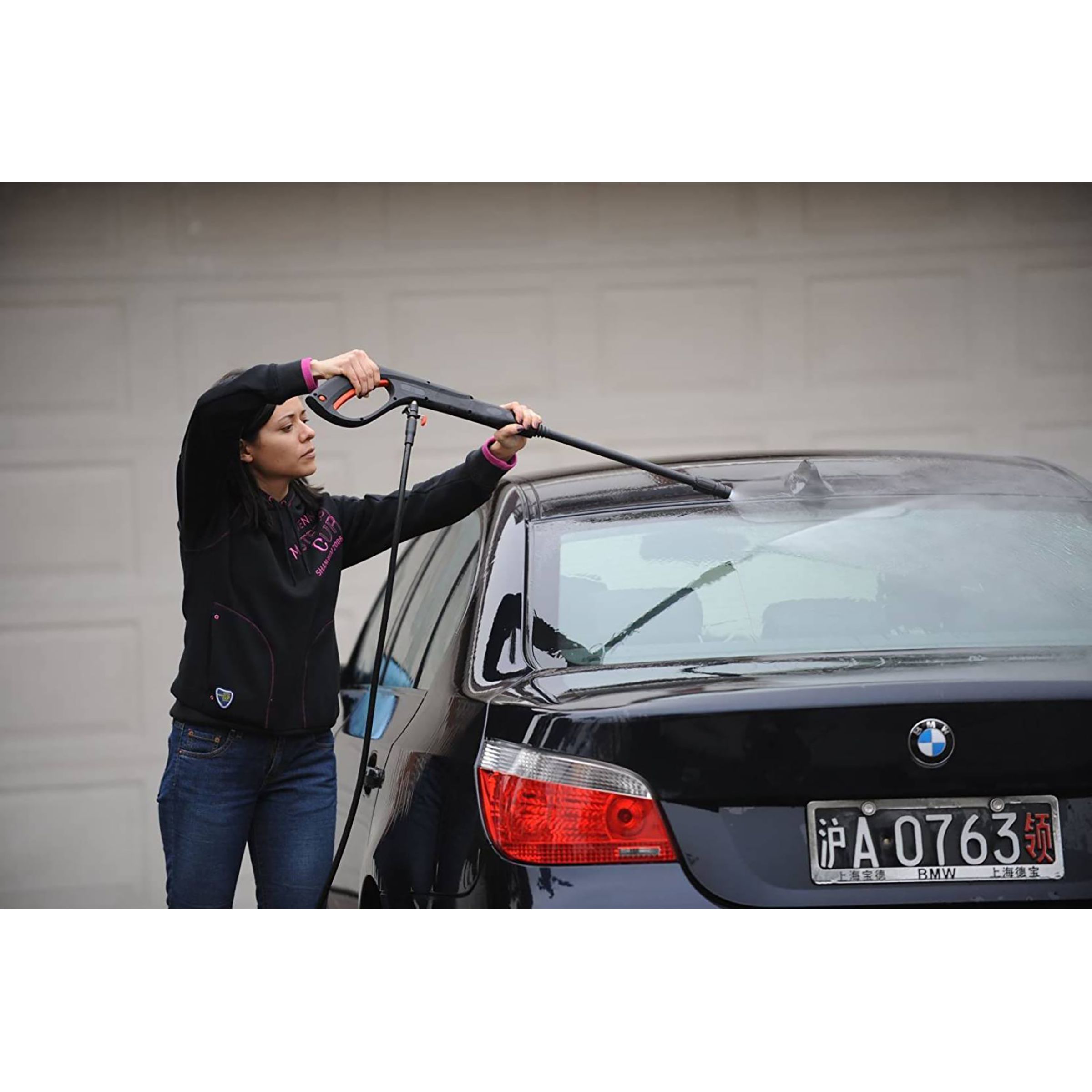 BLACK+DECKER Car Washer for Car wash (IPX5 Protection, PW1370TD-IN, Orange/Black)_9