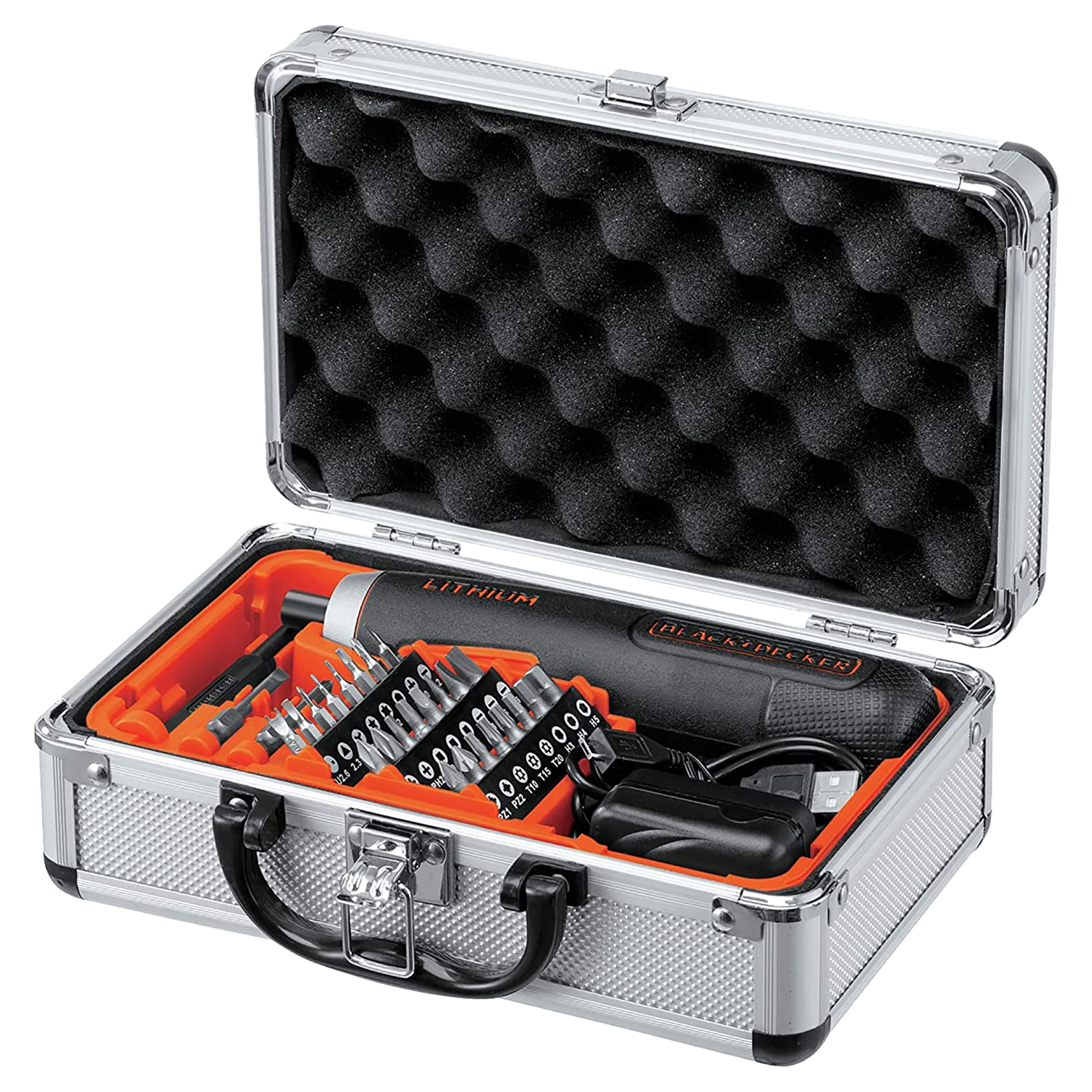 BLACK+DECKER 6 Amps Cordless Screwdrivers (Advanced e-clutch with TDS, BD40K27-IN, Orange)_12