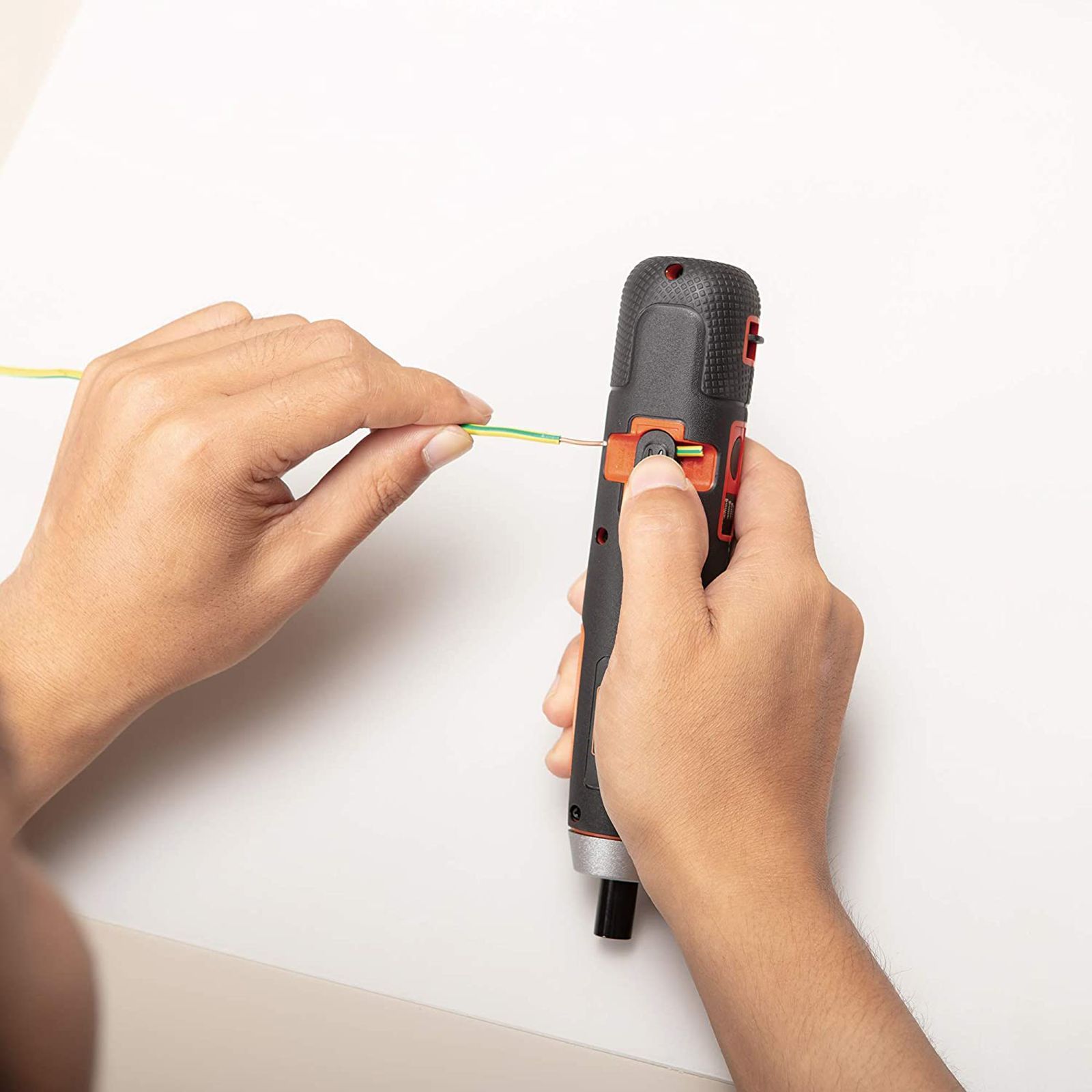 BLACK+DECKER 6 Amps Cordless Screwdrivers (Advanced e-clutch with TDS, BD40K27-IN, Orange)_9