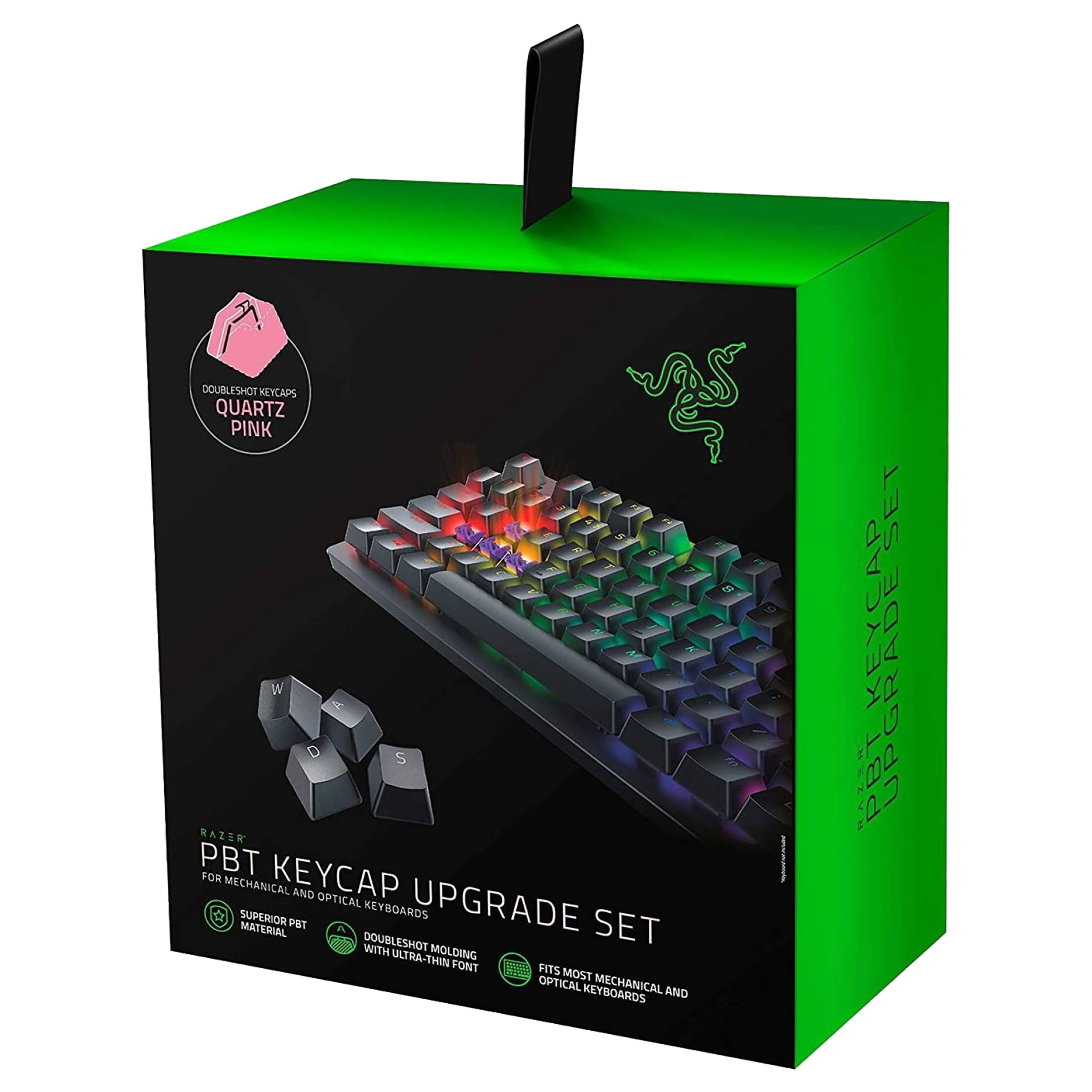 RAZER Key Caps For Desktop (Backlight Compatible, RC21-01490200-R3M1, Mercury White)_3