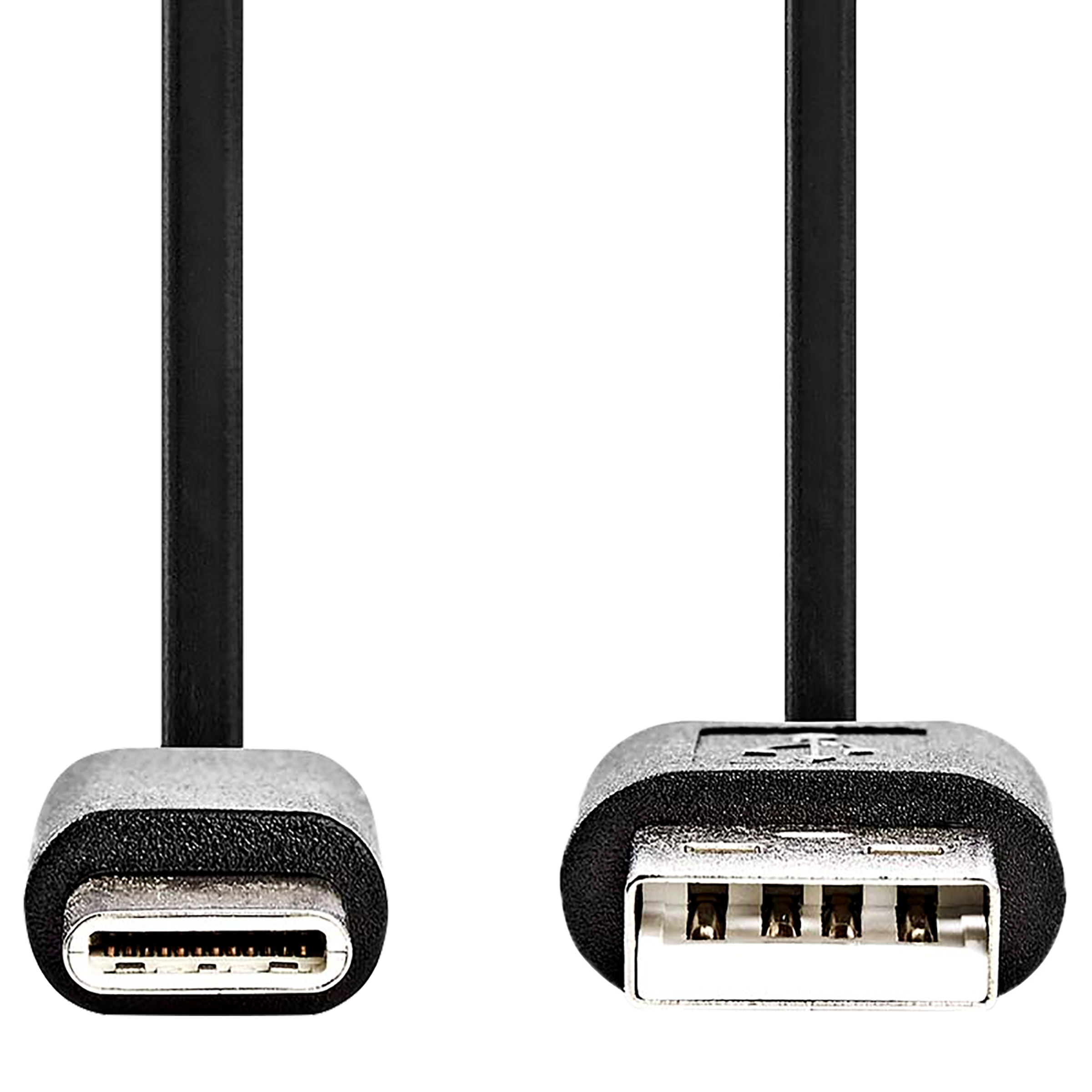 Nedis CCGP60600BK20 PVC 2 Meter USB 2.0 (Type-A) to USB 3.0 (Type-C) Multi Utility USB Cable (Plug And Play, Black)_4