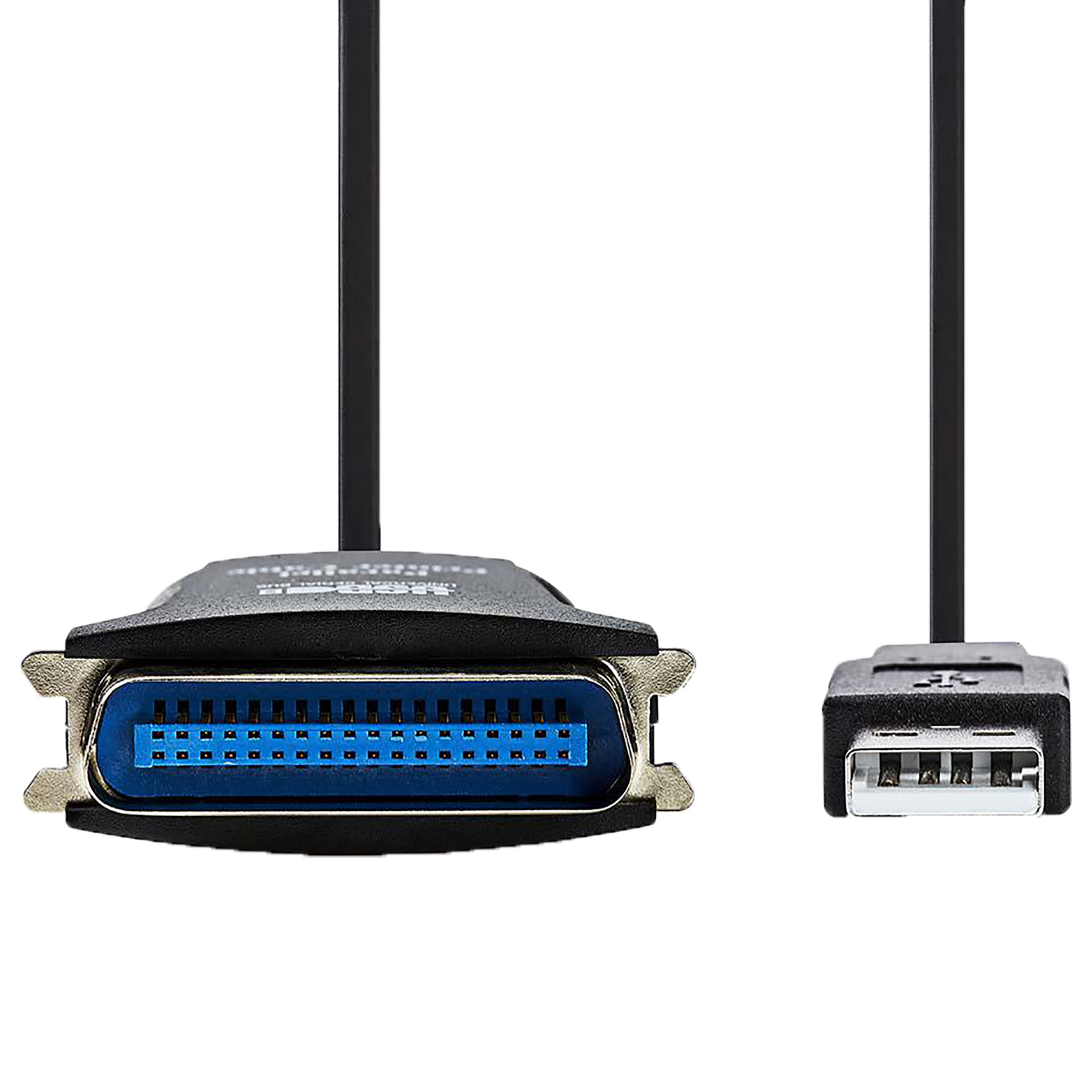 Nedis CCGP60880BK20 PVC 2 Meter USB 2.0 (Type-A) to Centronics 36-Pin Data Transfer Parallel Cable (Transmits Data Over Long Distance, Black)_4