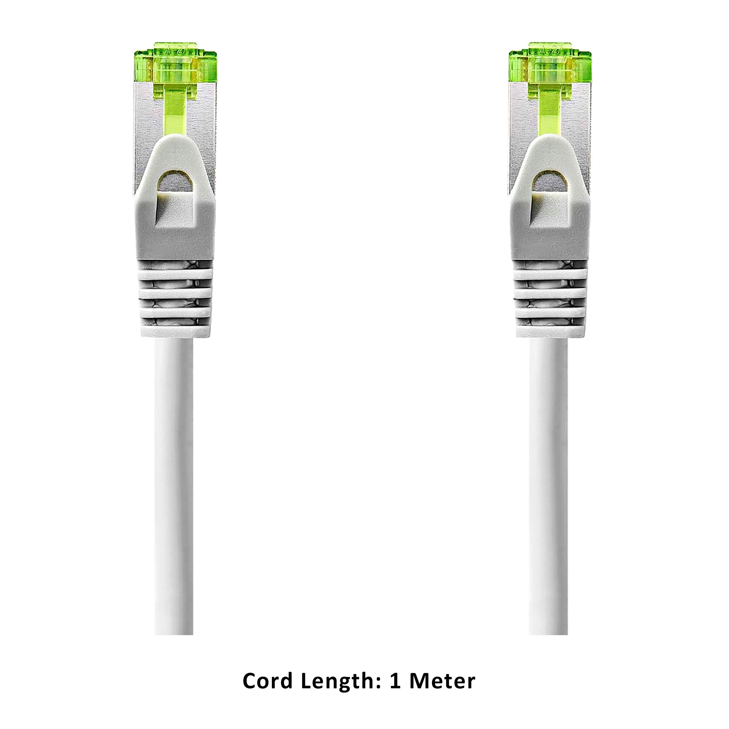 Nedis CCGP85420GY10 1 Meter RJ-45 to RJ-45 Data Transfer Ethernet Cable (High Speed Data Transmission, Grey) Nedis CCGP85420GY10 1 Meter RJ-45 to RJ-45 Data Transfer Ethernet Cable (High Speed Data Transmission, Grey)_2