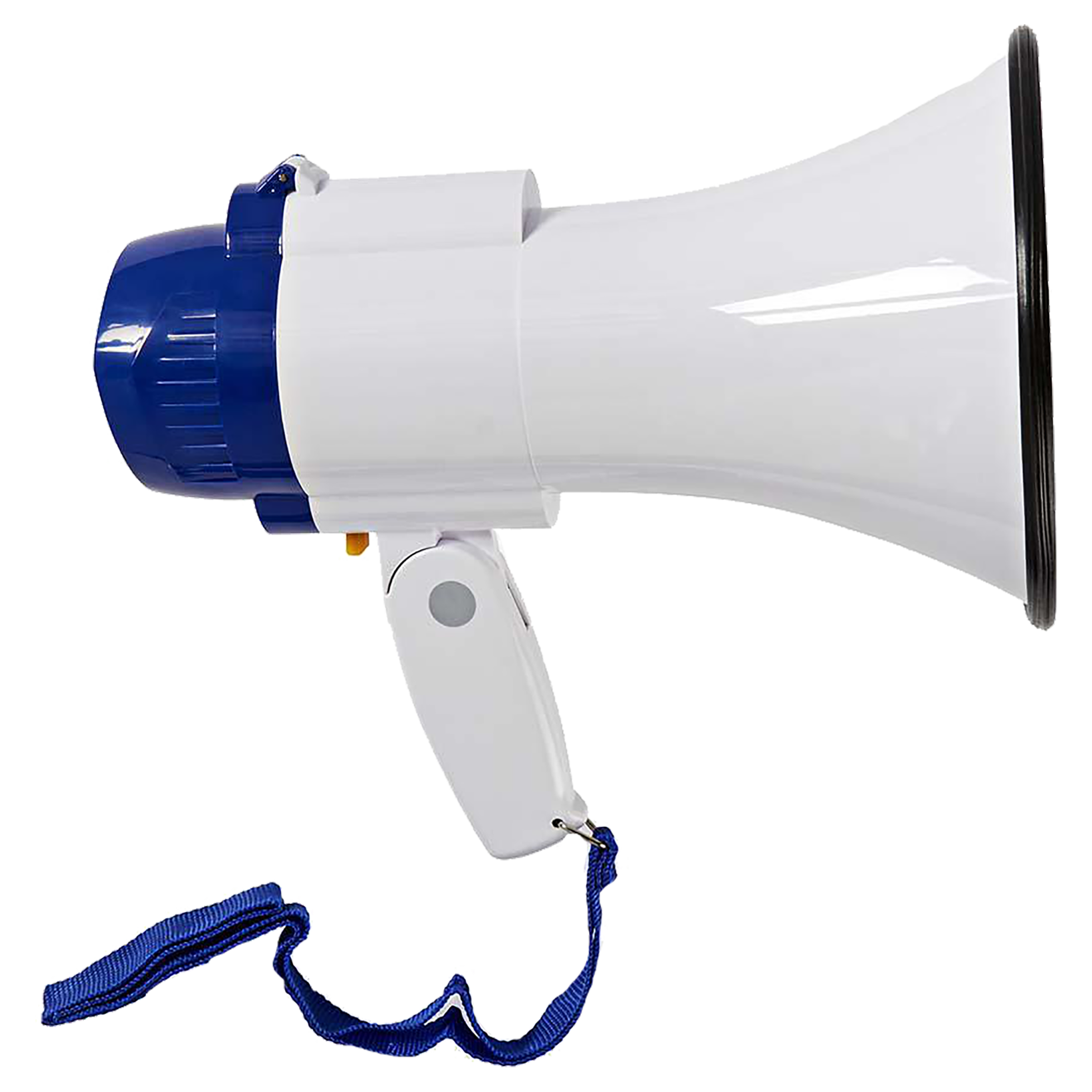 nedis Handheld Wireless Microphone (Built-In Siren, MEPH150WT, White/Blue)_3