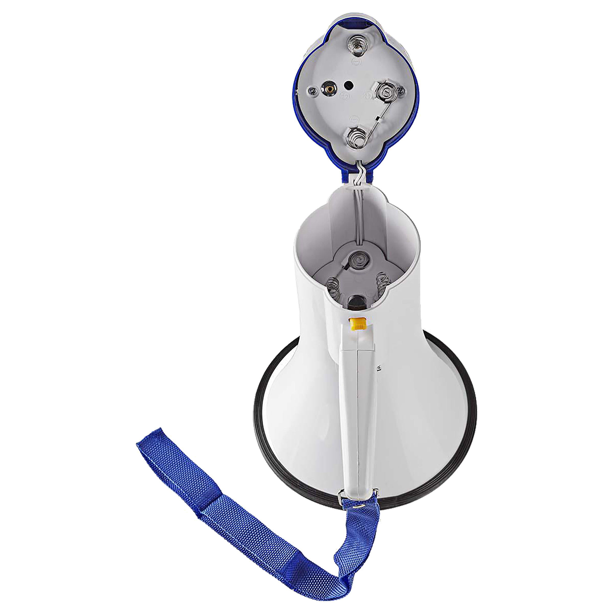 nedis Handheld Wireless Microphone (Built-In Siren, MEPH150WT, White/Blue)_10