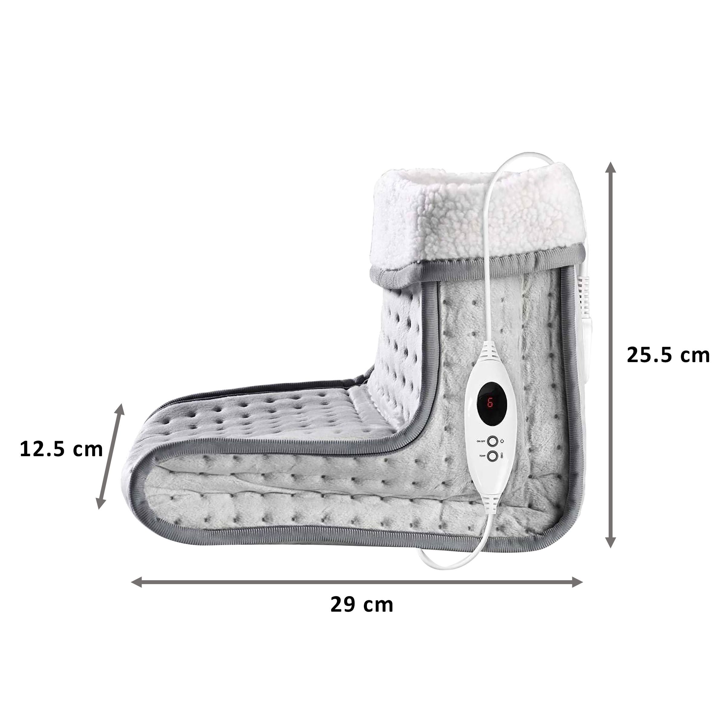 nedis Foot Warmer (Detachable Controller, PEFW110CGY, Grey)_2