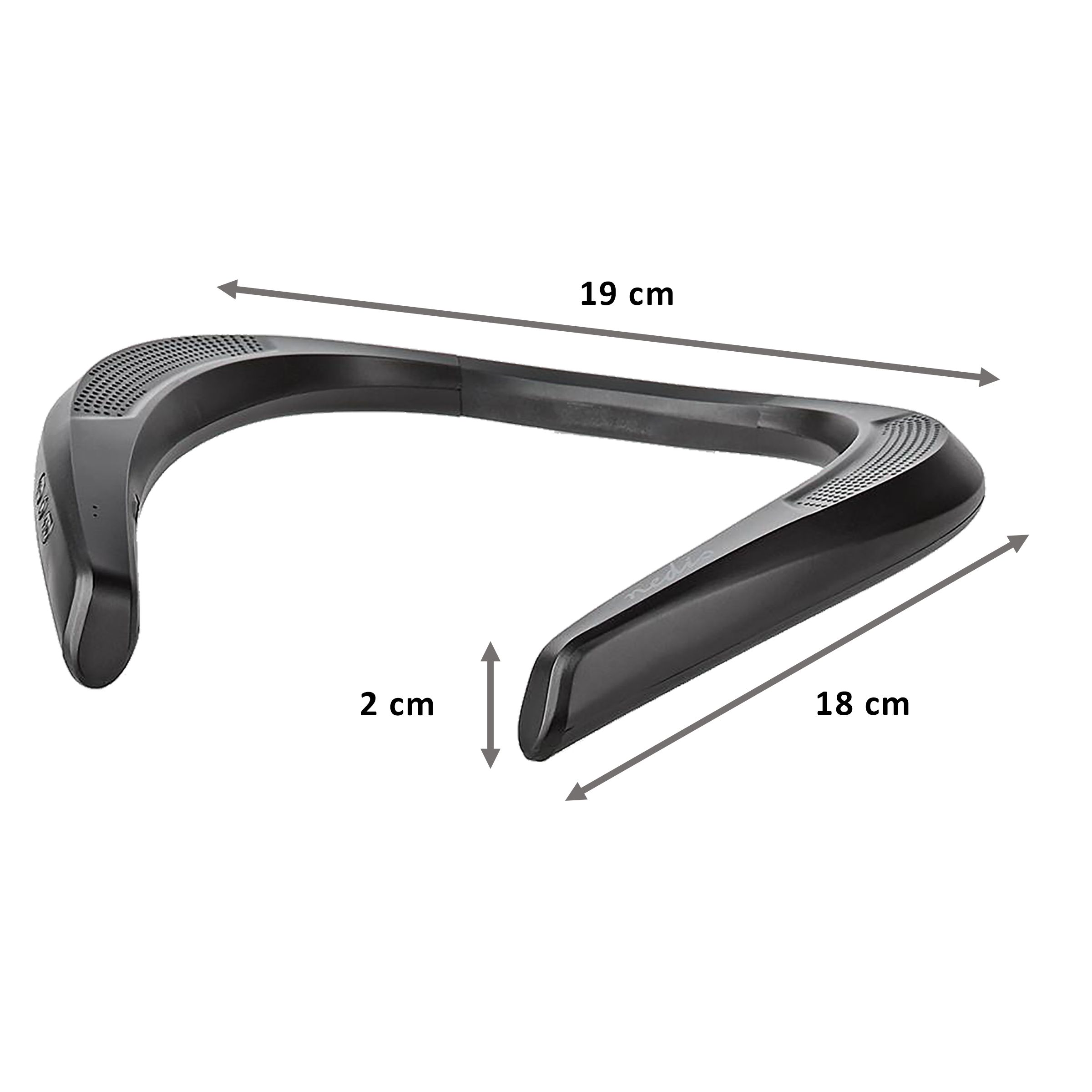 nedis 2.0 Channel 9 Watts Portable Speaker (Integrated Control, SPBT5010BK, Black)_2