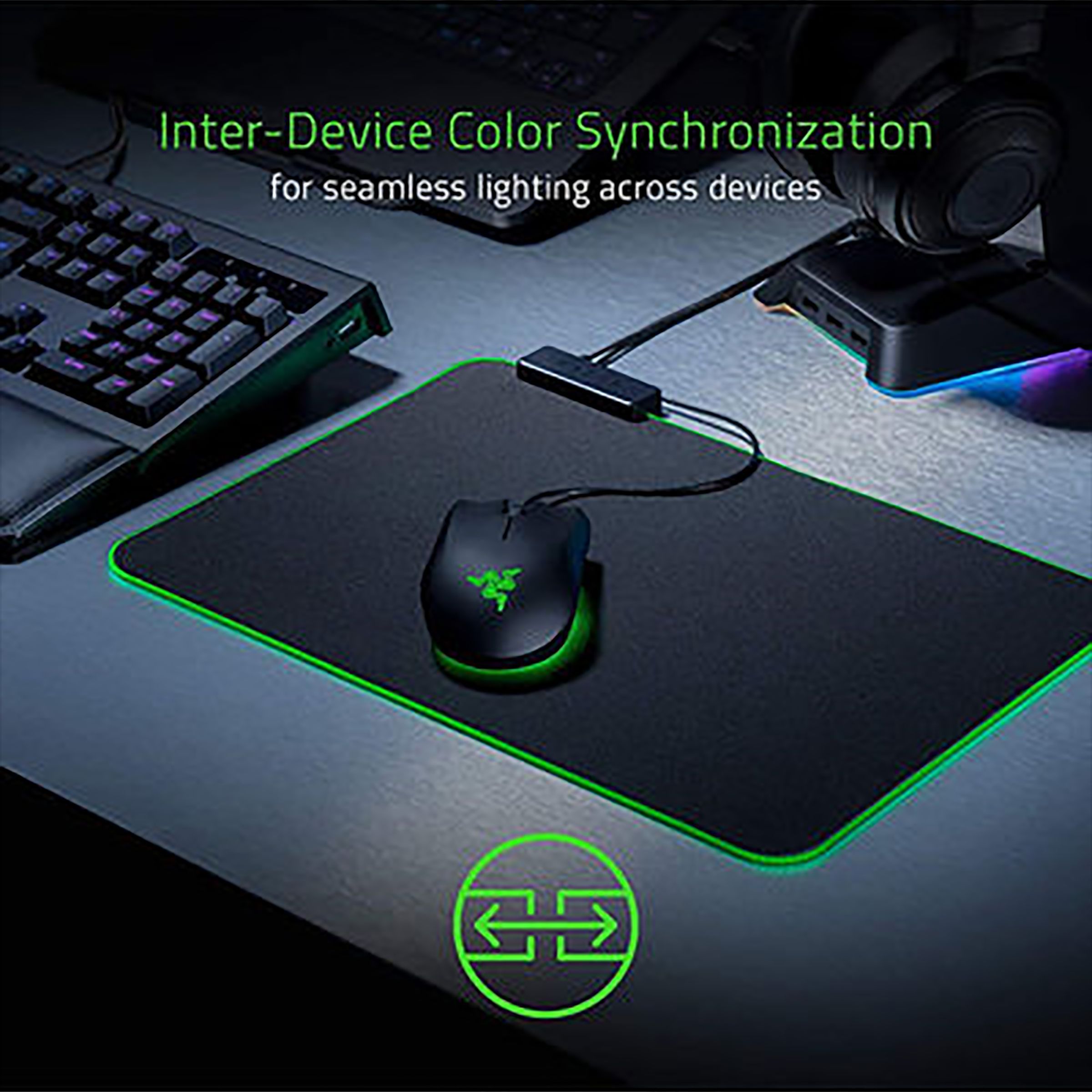 RAZER Goliathus Gaming Mouse Pad (Micro Textured Cloth Surface, RZ02-02500100-R3M1, Black)_5