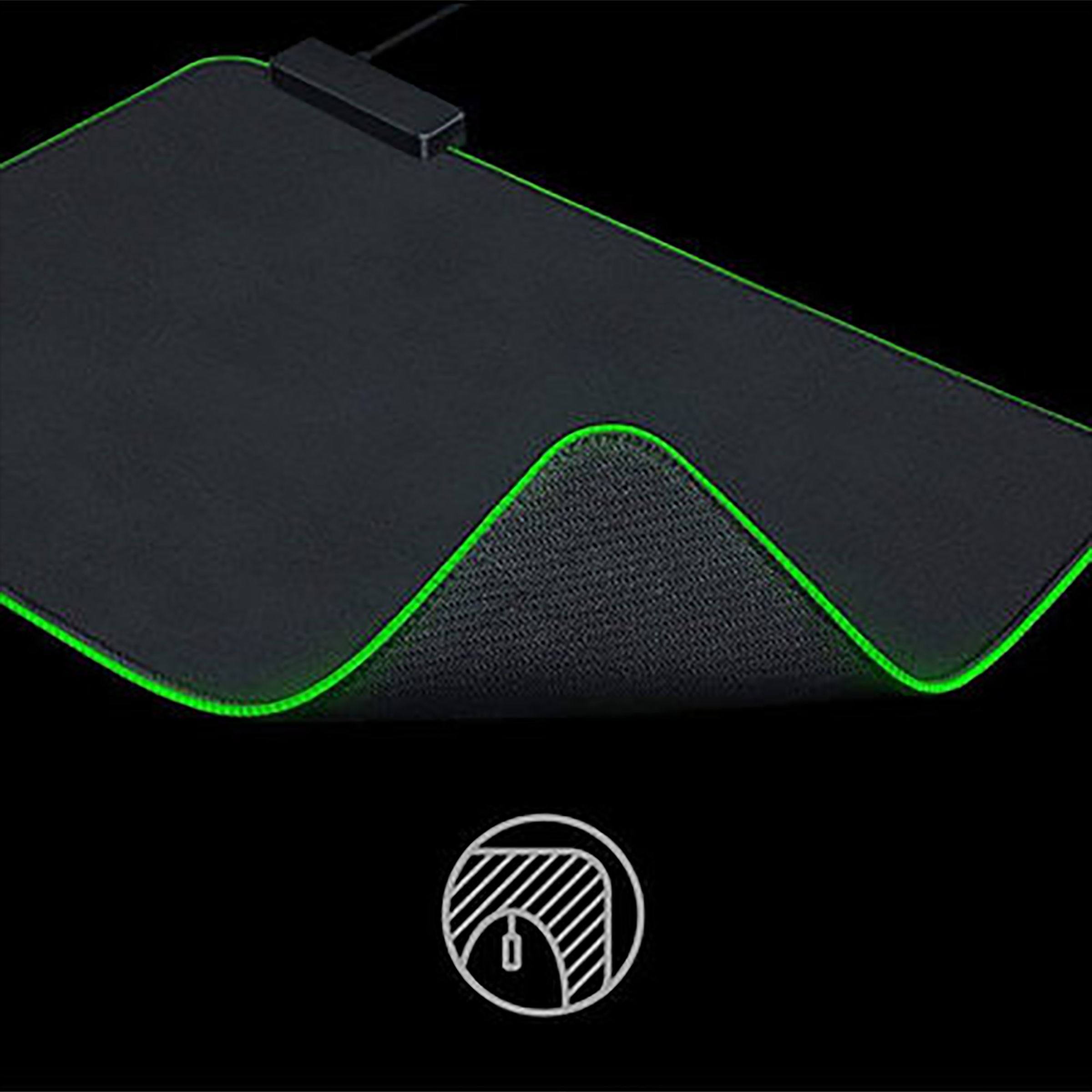 RAZER Goliathus Gaming Mouse Pad (Micro Textured Cloth Surface, RZ02-02500100-R3M1, Black)_7